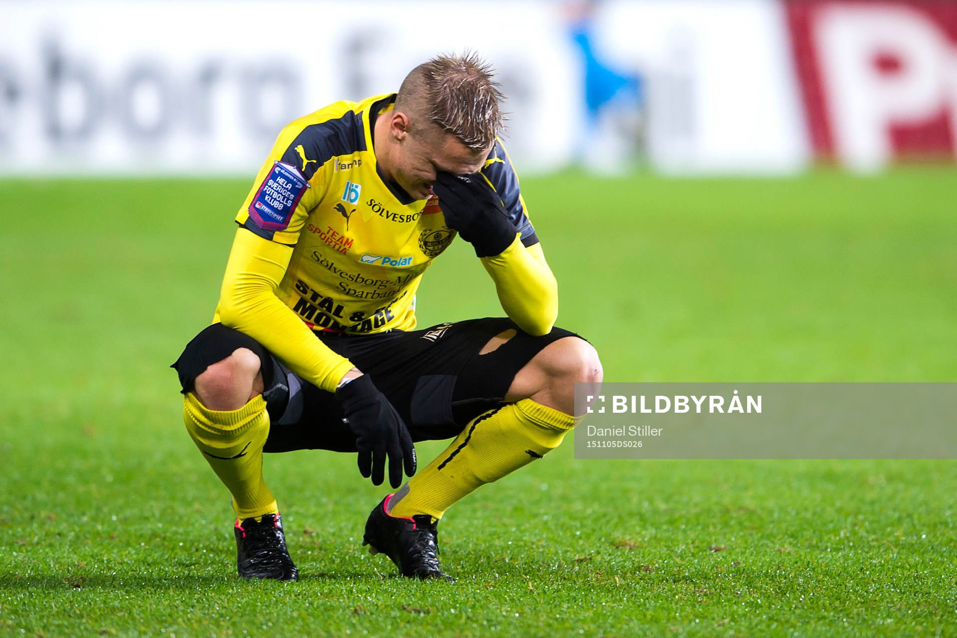 Mjällbys Mattias Håkansson deppar