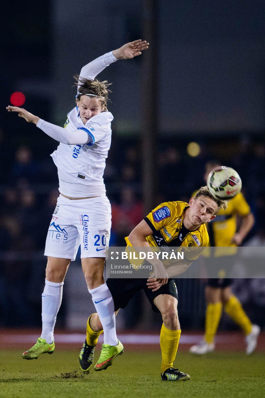 Akropolis Felix Pettersson och Frejs Lukas Sunesson i kamp