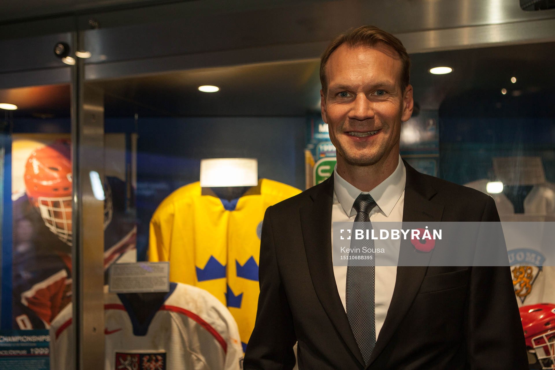 Nicklas Lidstrom is seen