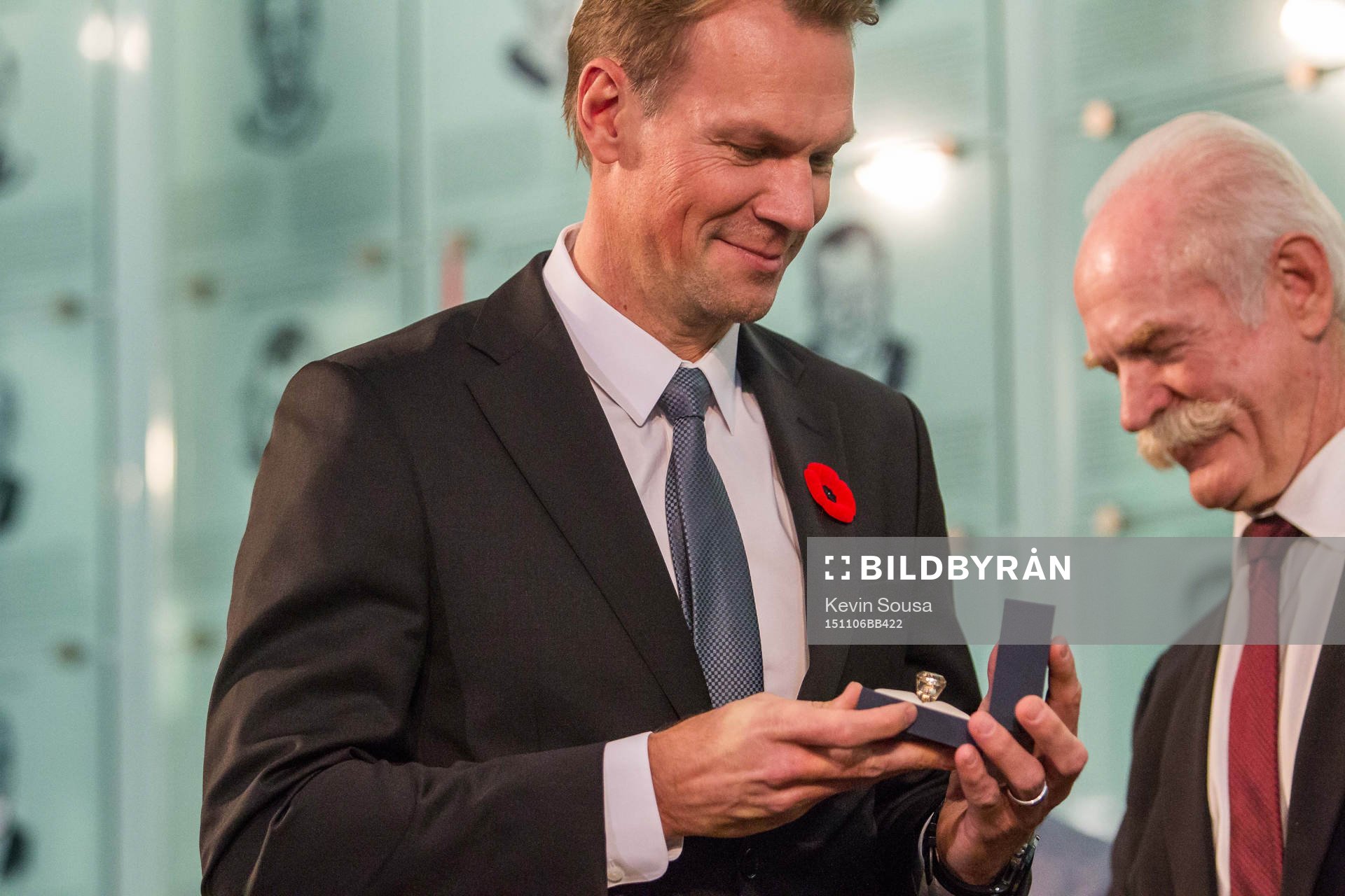 Nicklas Lidstrom is seen