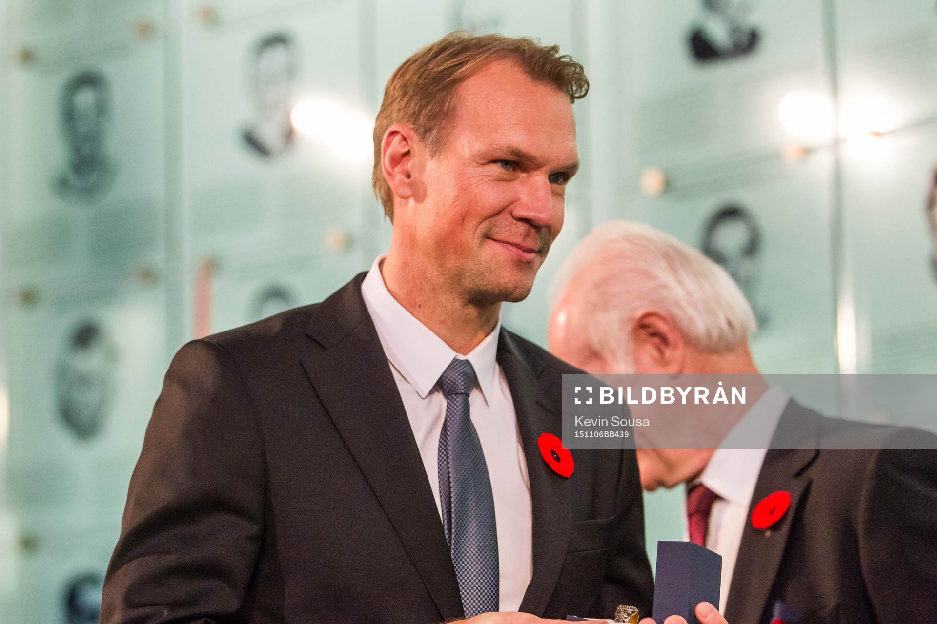 Nicklas Lidstrom is seen