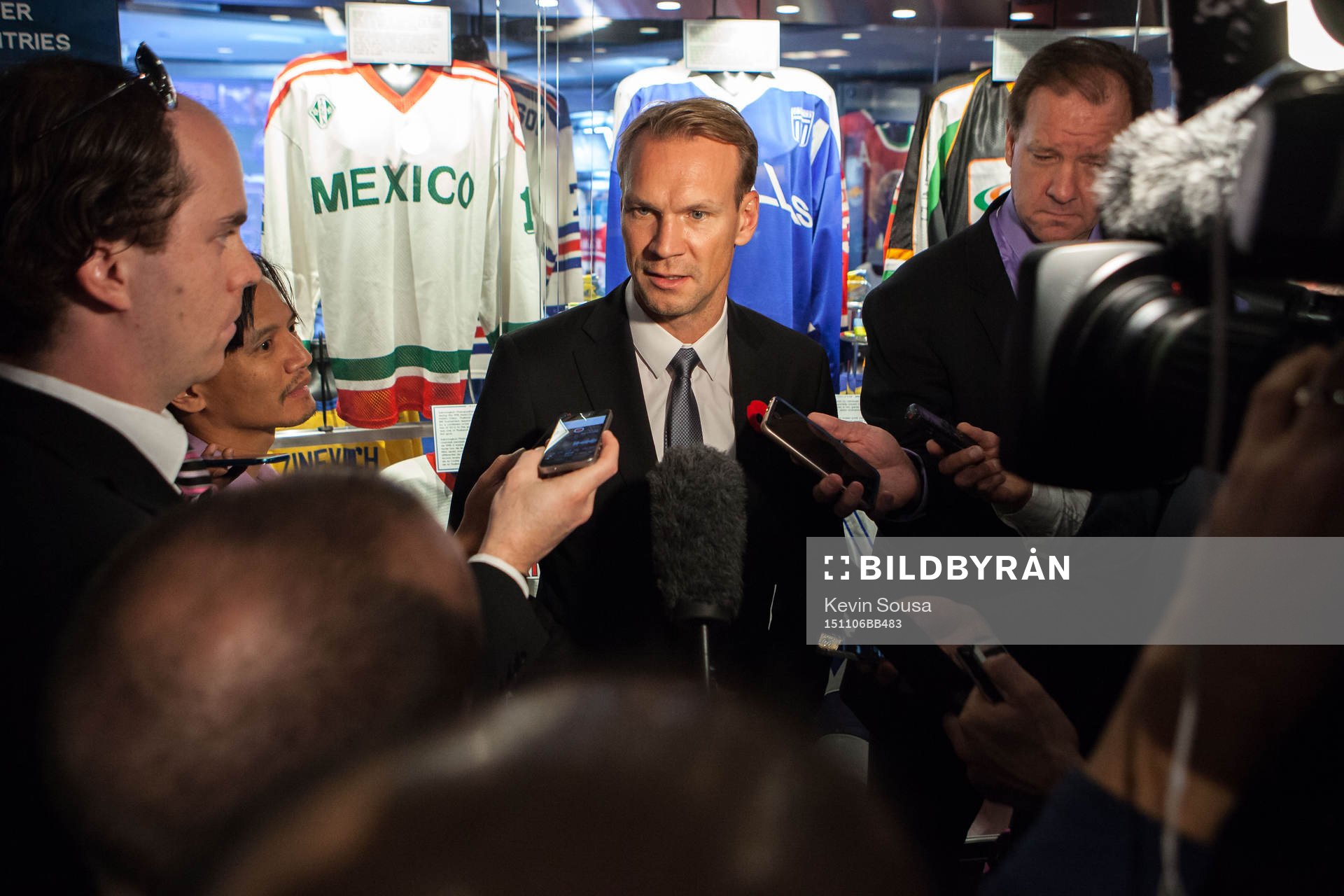 Nicklas Lidstrom is seen