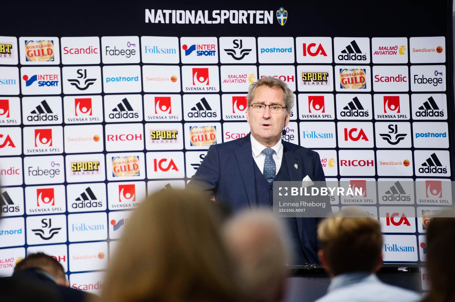 Erik Hamrén presenterar