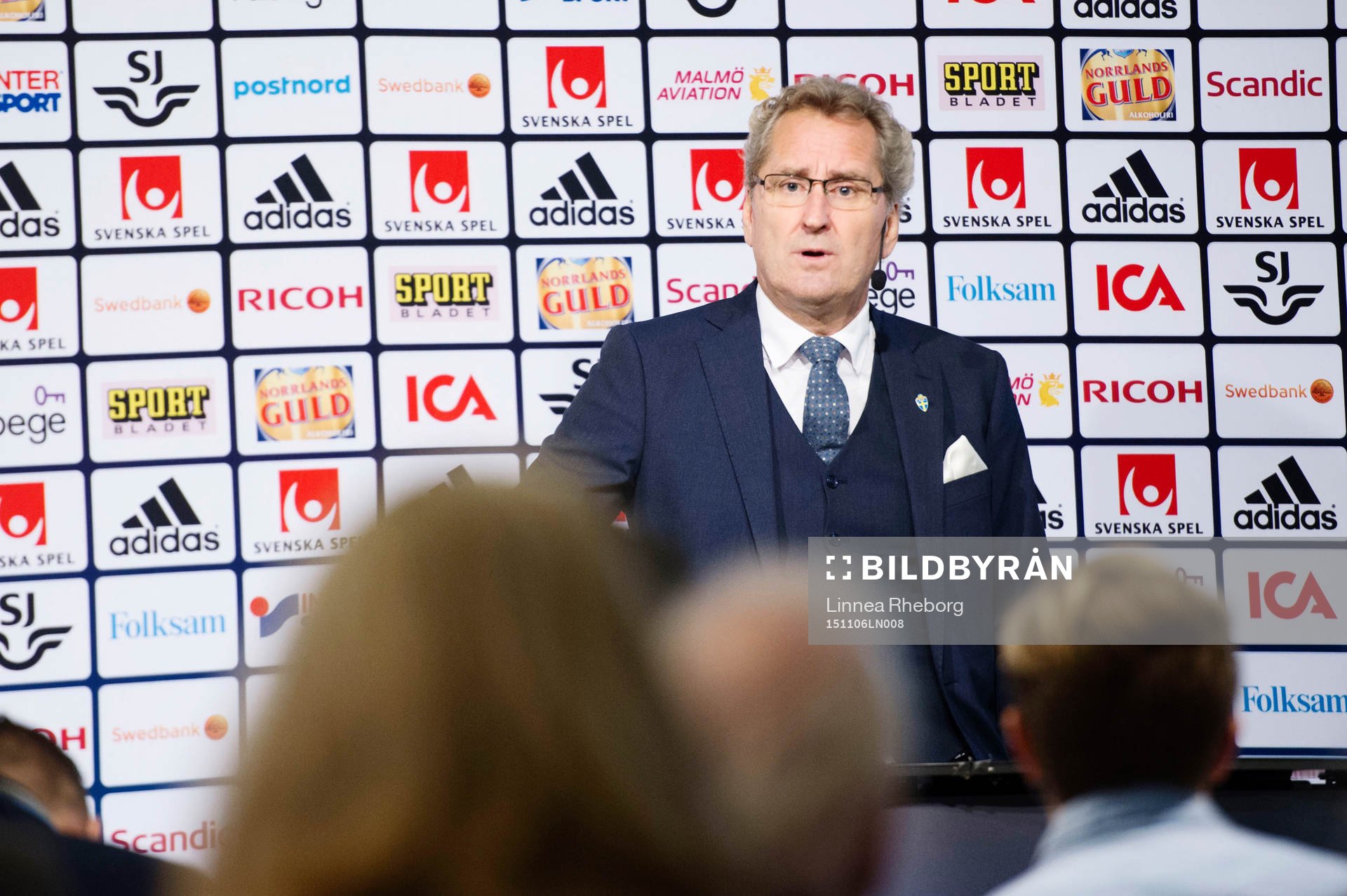 Erik Hamrén presenterar