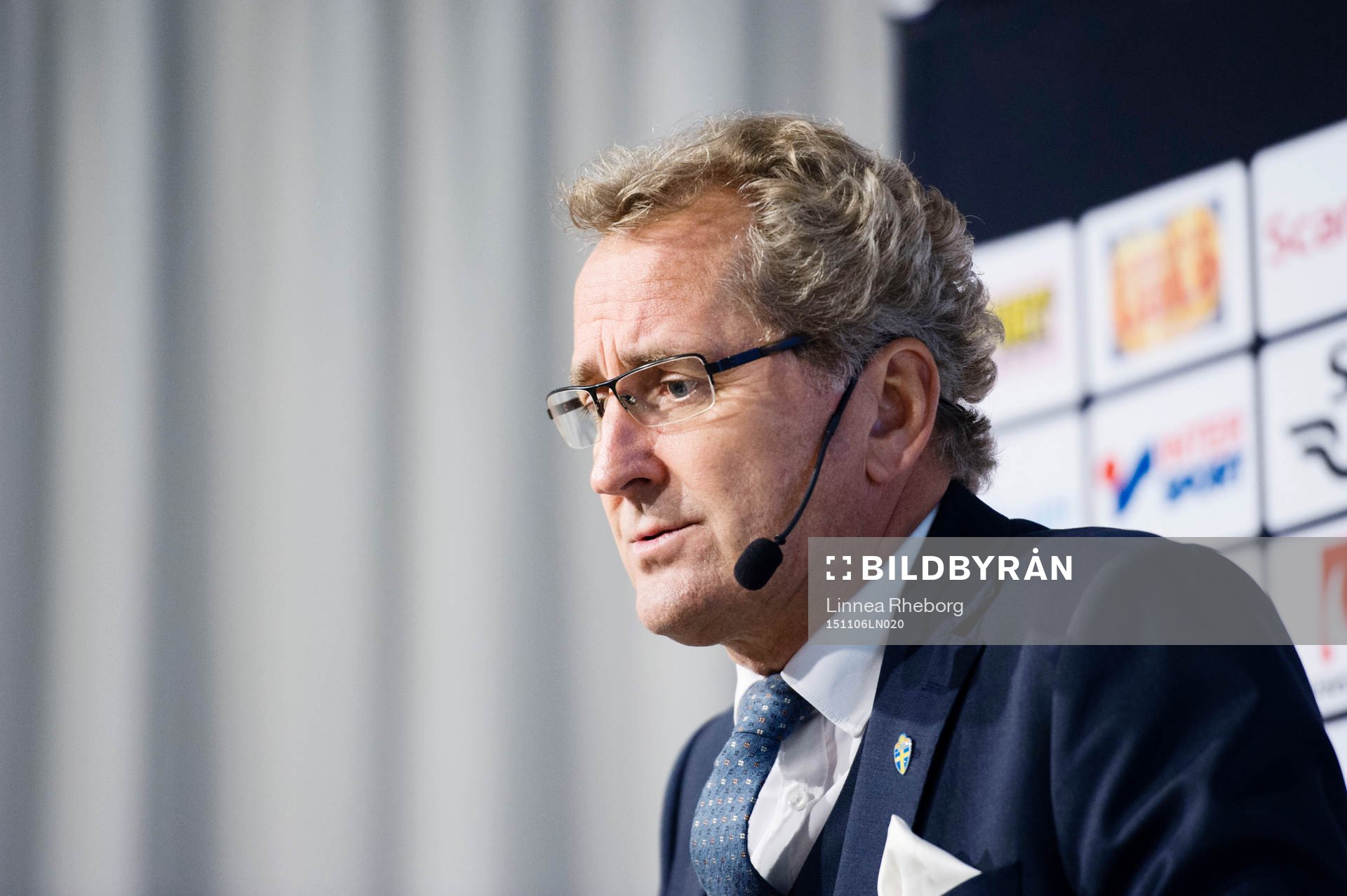 Erik Hamrén presenterar