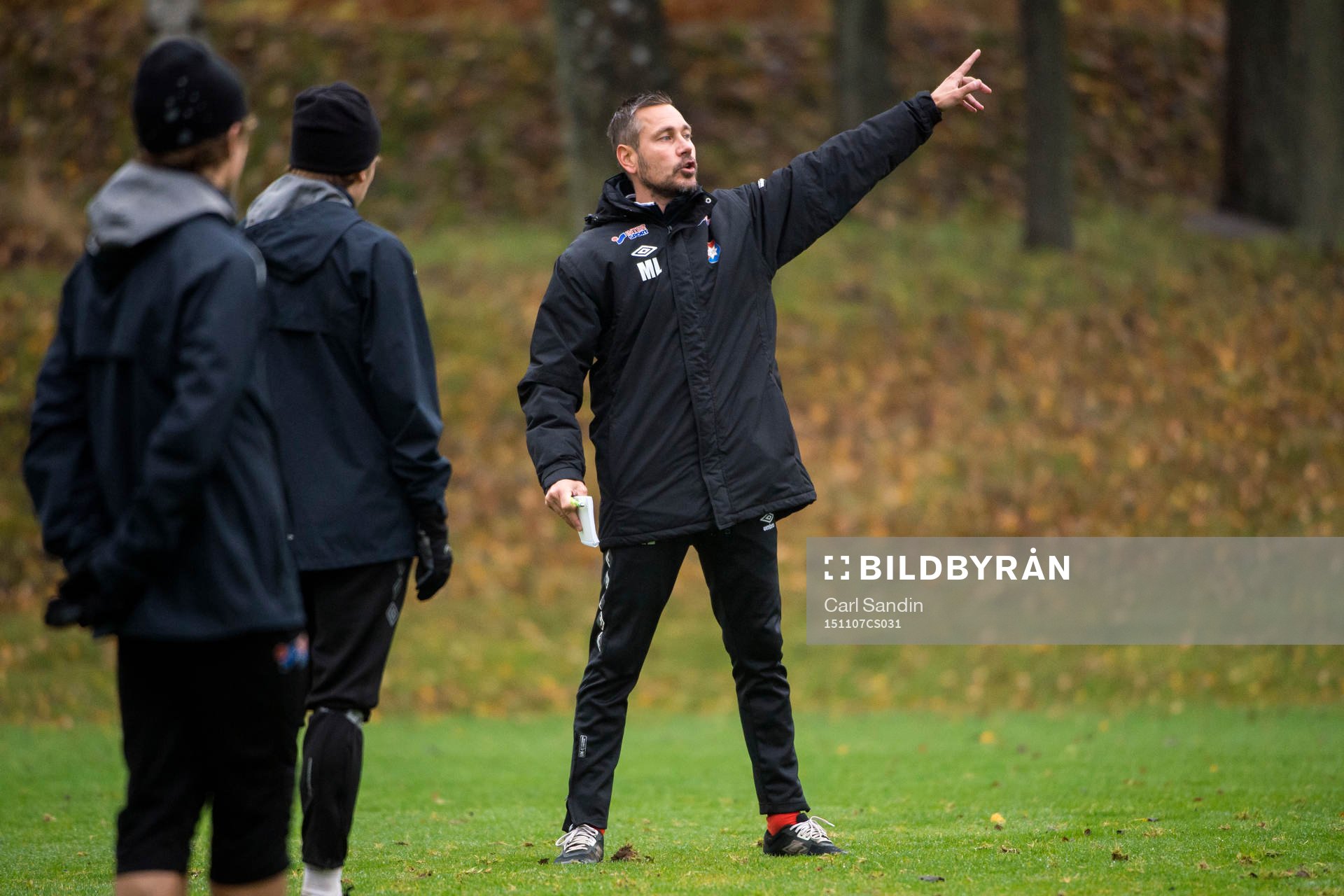 Örgrytes tränare Marcus Lantz