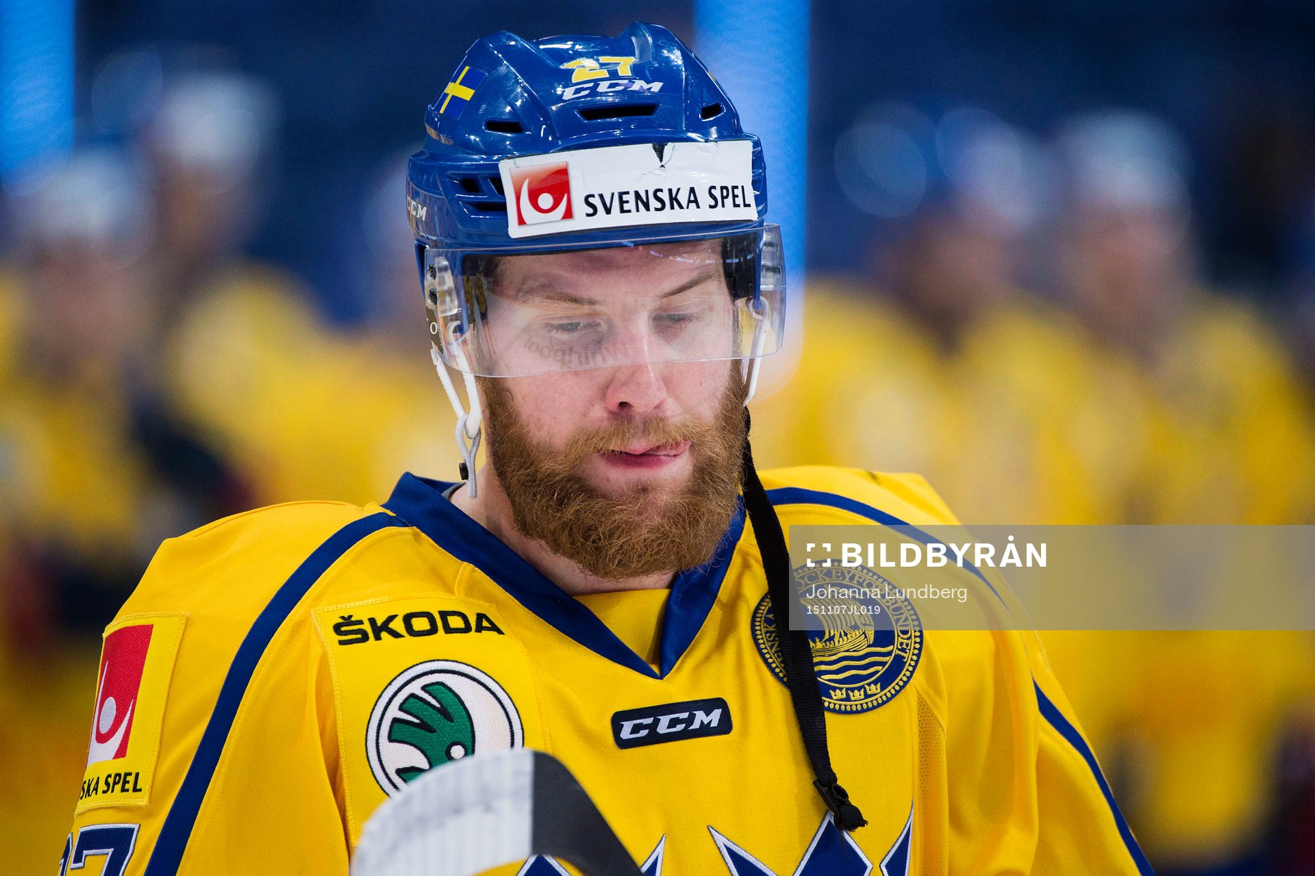 Sveriges Linus Omark deppar