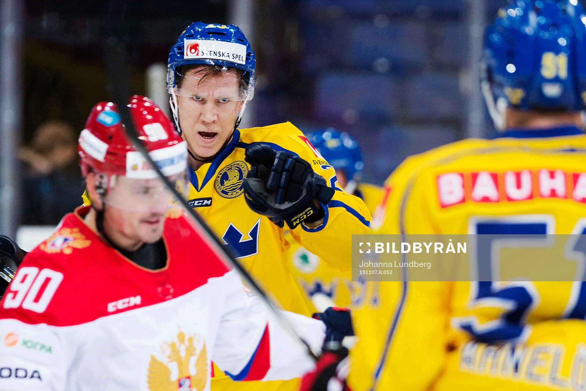 Sveriges Andreas Engqvist jublar