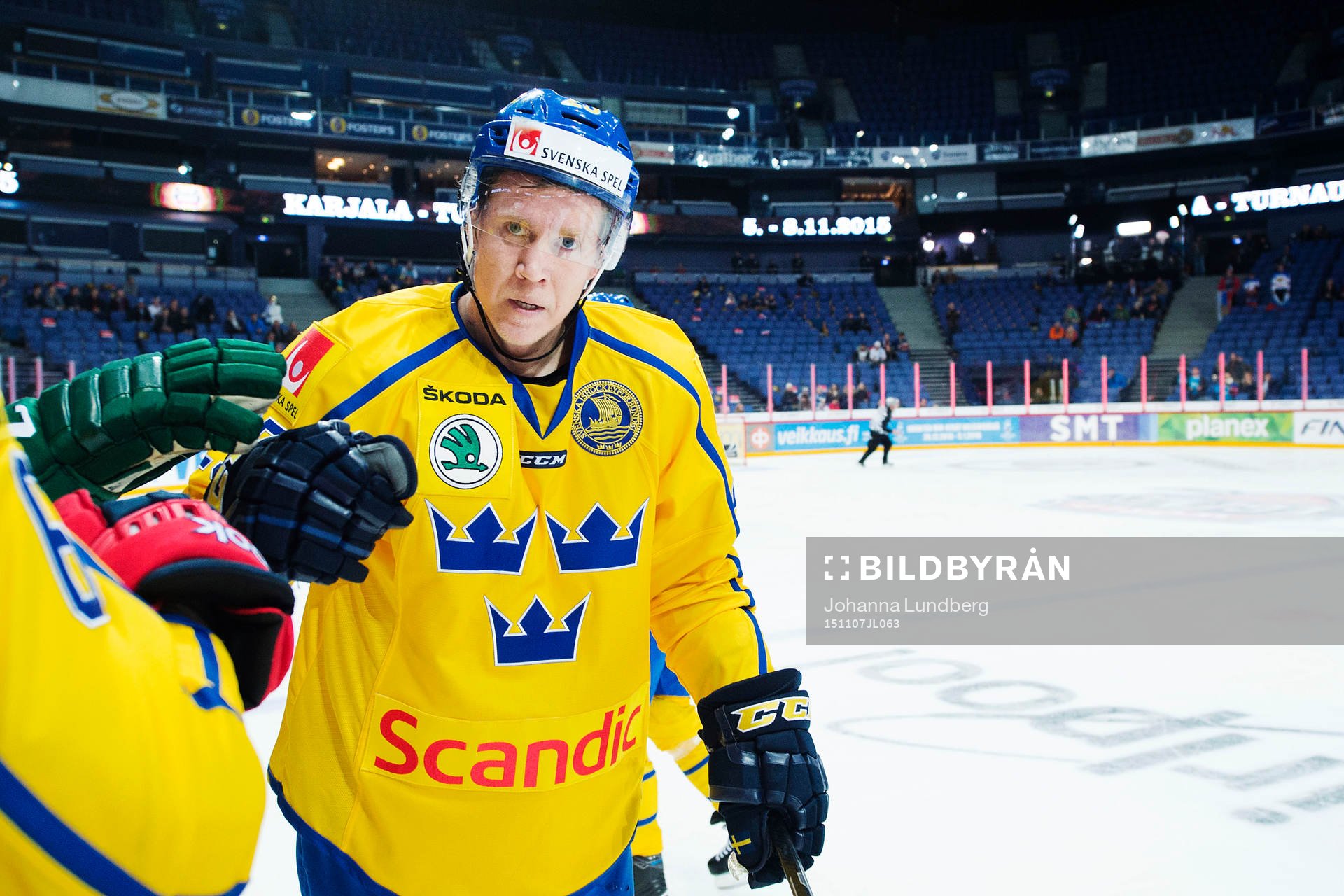 Sveriges Andreas Engqvist jublar
