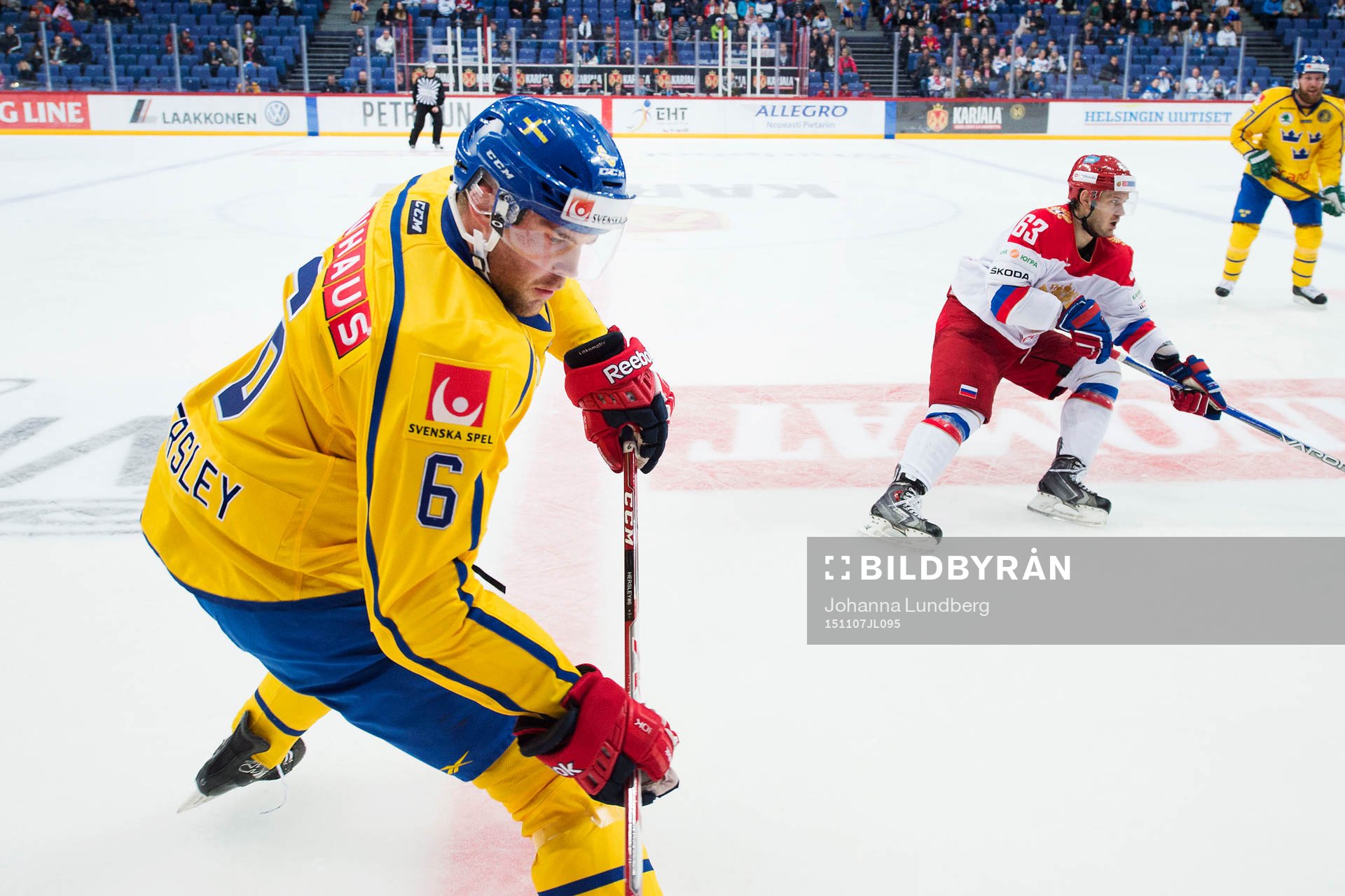 Sveriges Patrik Hersley
