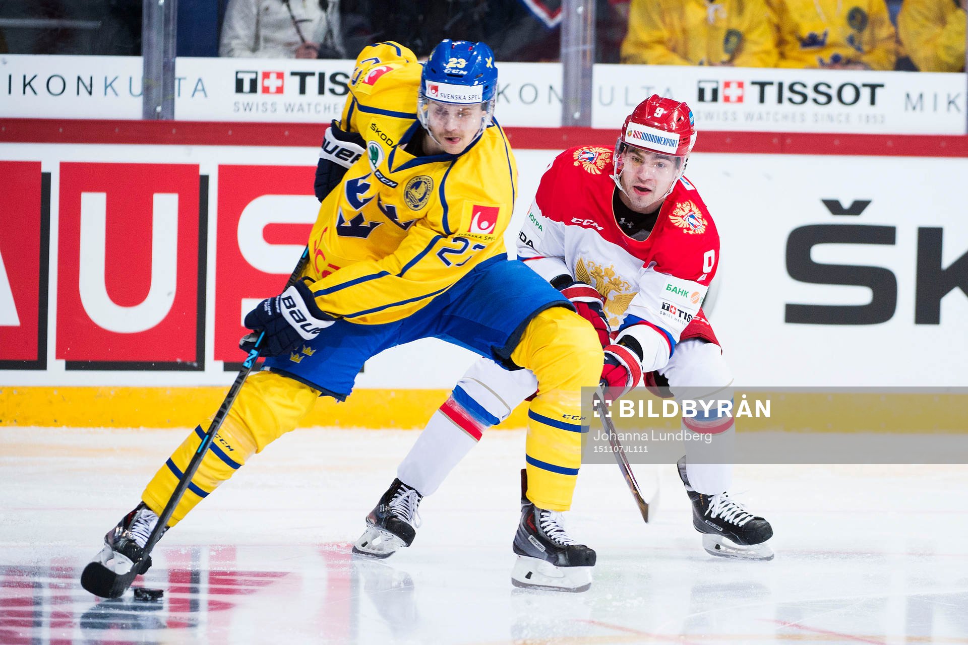 Sveriges David Ullström  och Rysslands Viktor Antipin