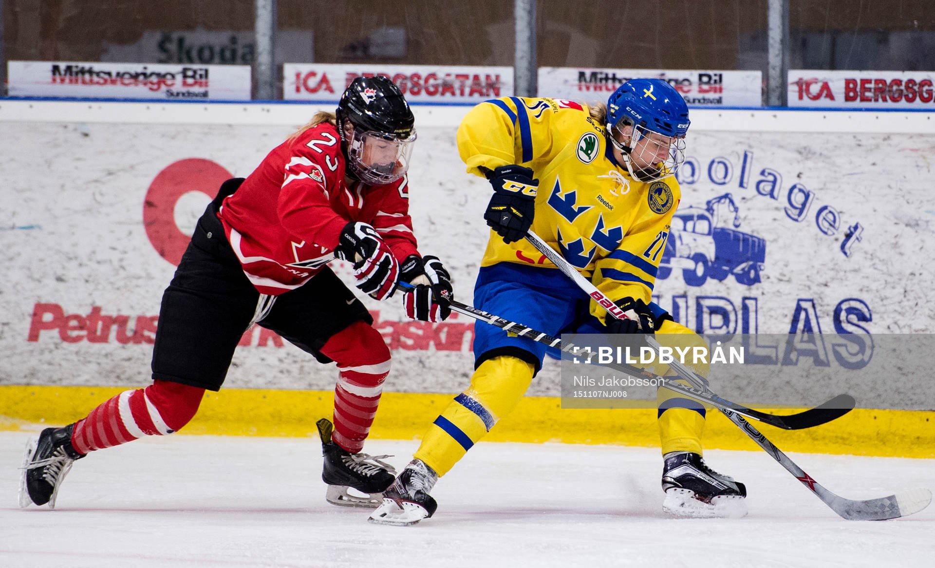 Kanadas Sarah Potomak och Sveriges Emma Nordin