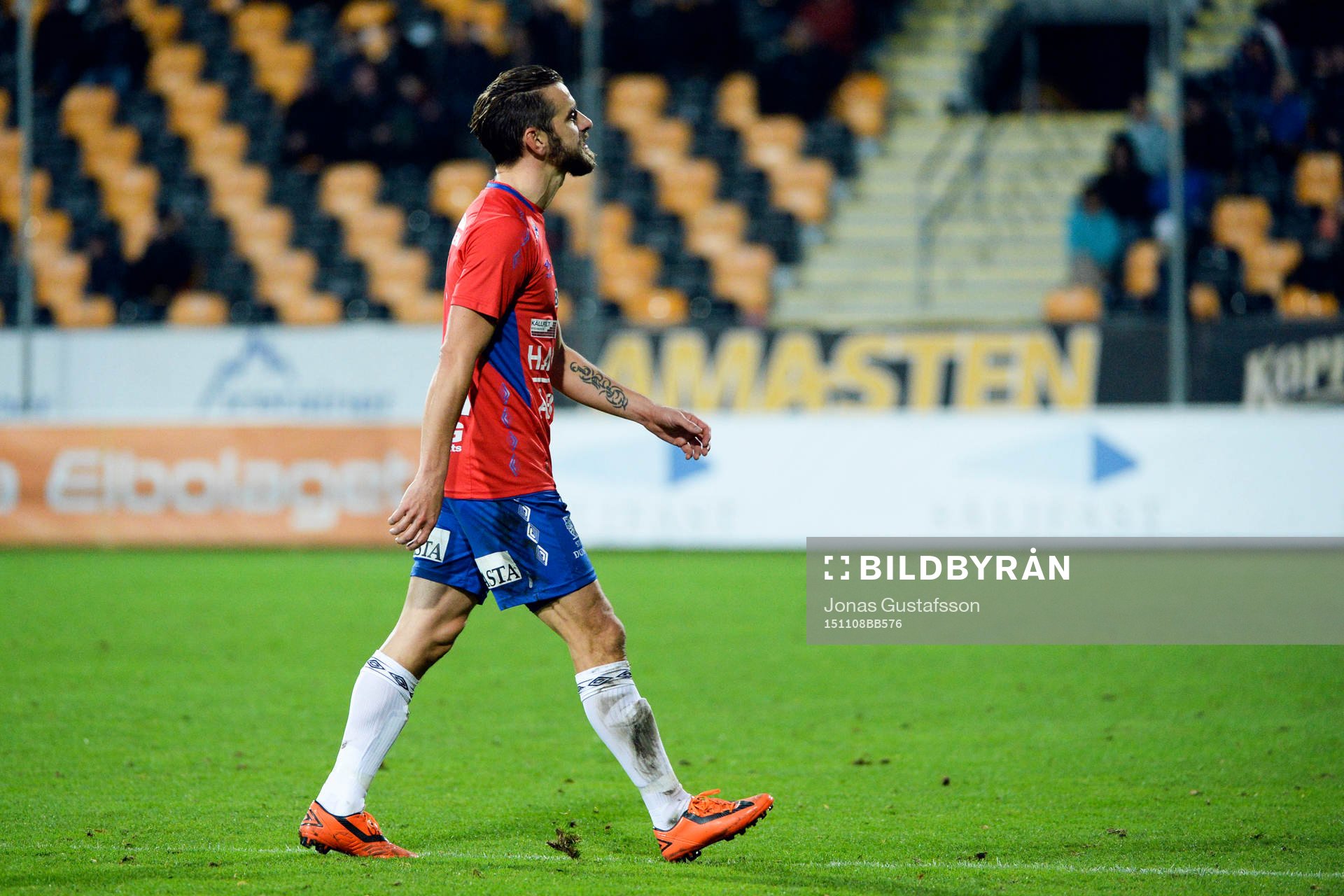 Örgrytes Björn Anklev blev utvisad