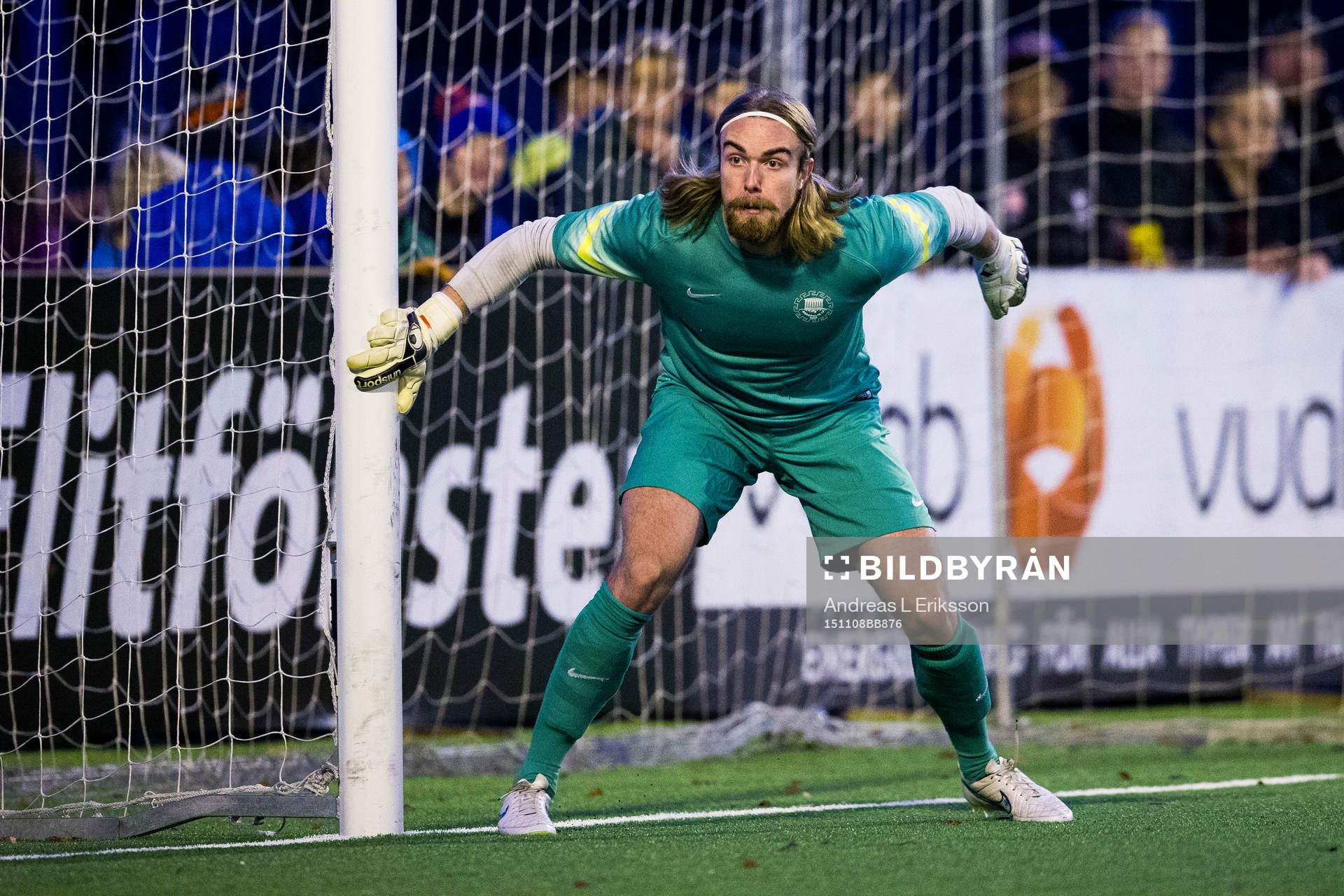 Akropolis målvakt Simon Lundgren