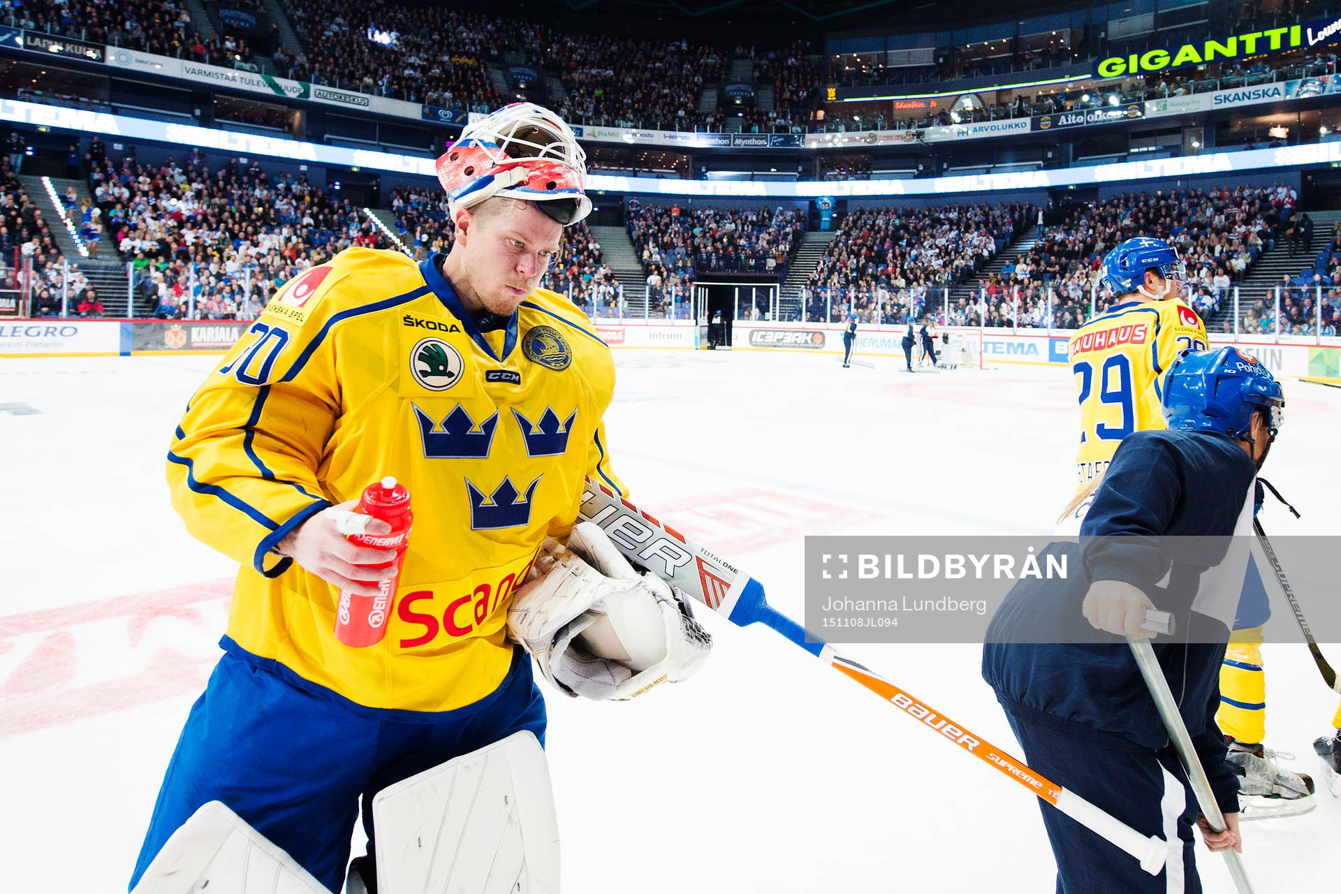 Sveriges målvakt Viktor Fasth