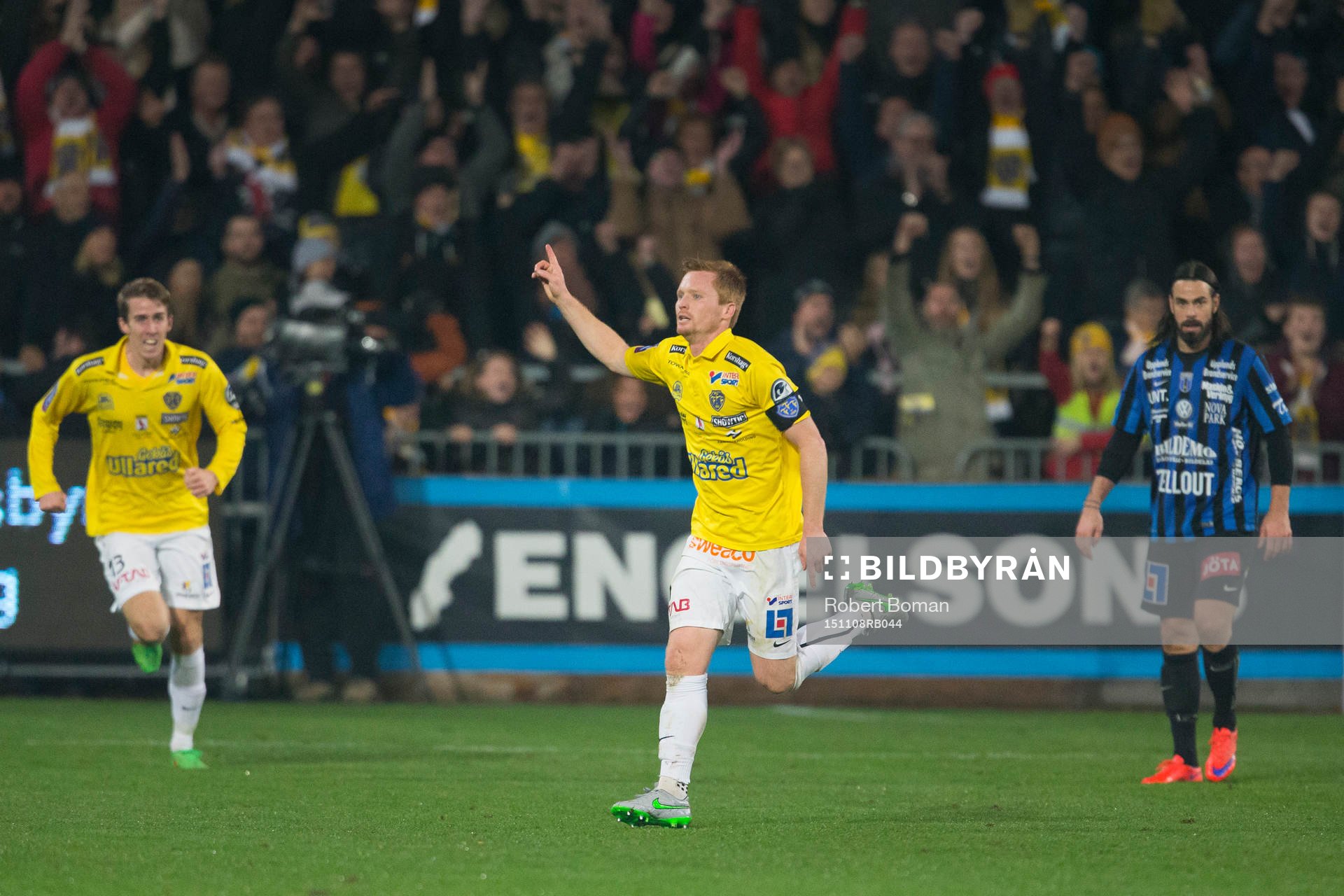 Falkenbergs Dan Keat jublar
