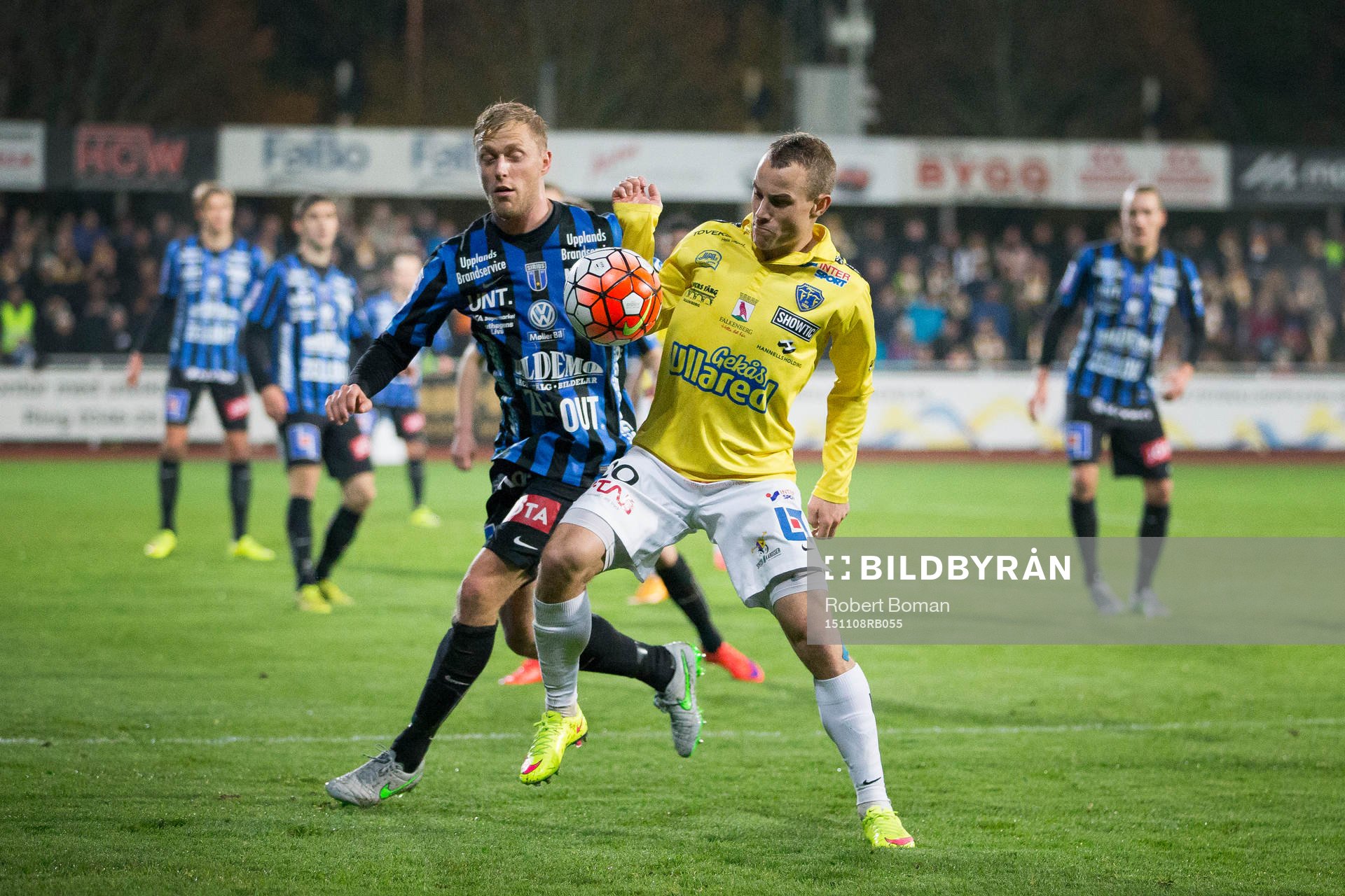 Sirius Christer Gustafsson och Falkenbergs Carl Wede