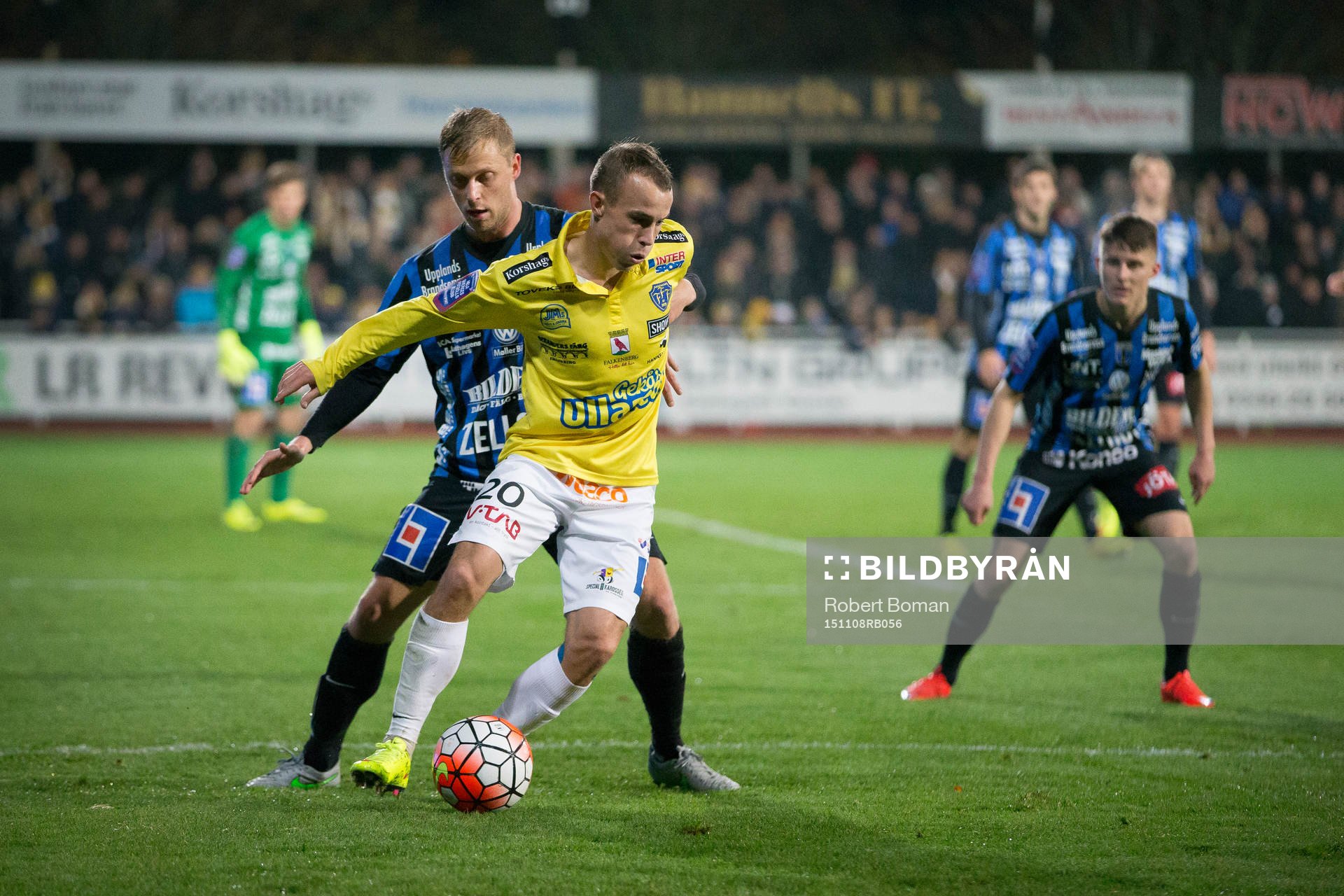 Sirius Christer Gustafsson och Falkenbergs Carl Wede