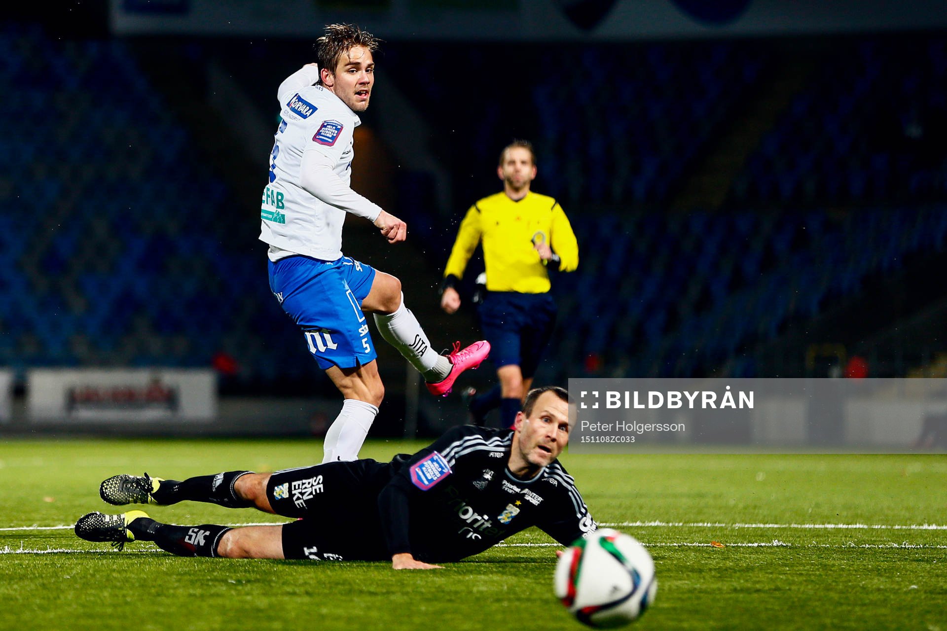 Norrköpings Christoffer Nyman och IFK Göteborgs Hjalmar