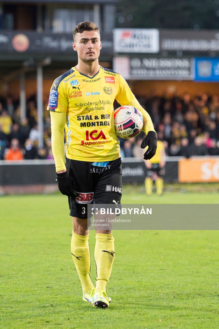Mjällbys Armin Aganovic deppar