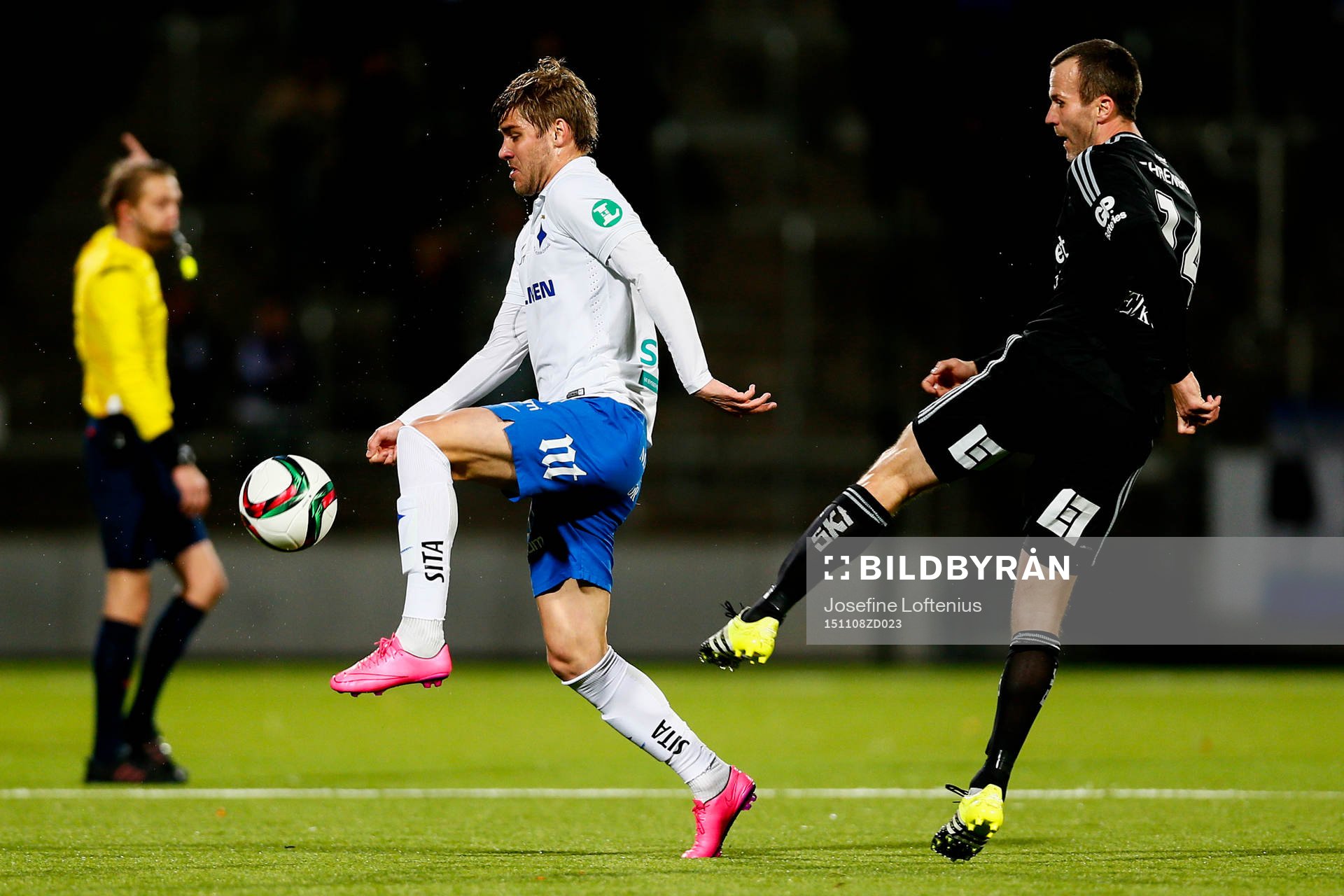 Norrköpings Christoffer Nyman och IFK Göteborgs Hjalmar