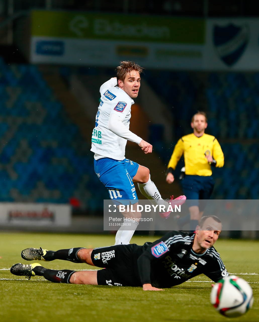 Norrköpings Christoffer Nyman och IFK Göteborgs Hjálmar