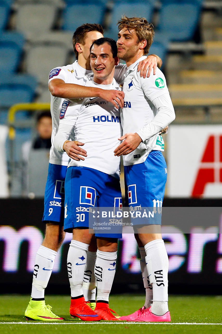 Norrköpings Christoffer Nyman firar