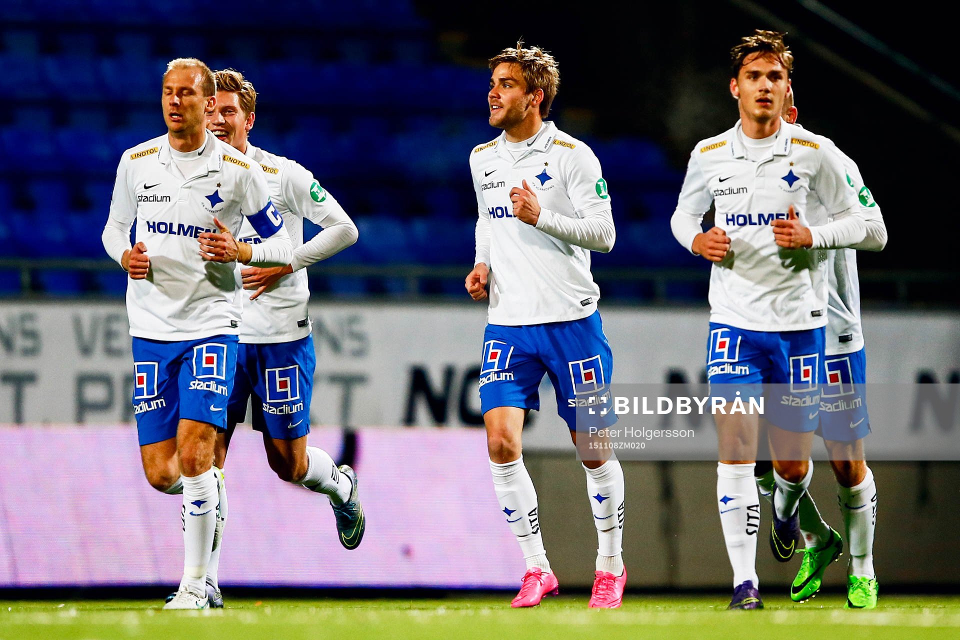 Norrköpings Christoffer Nyman jublar