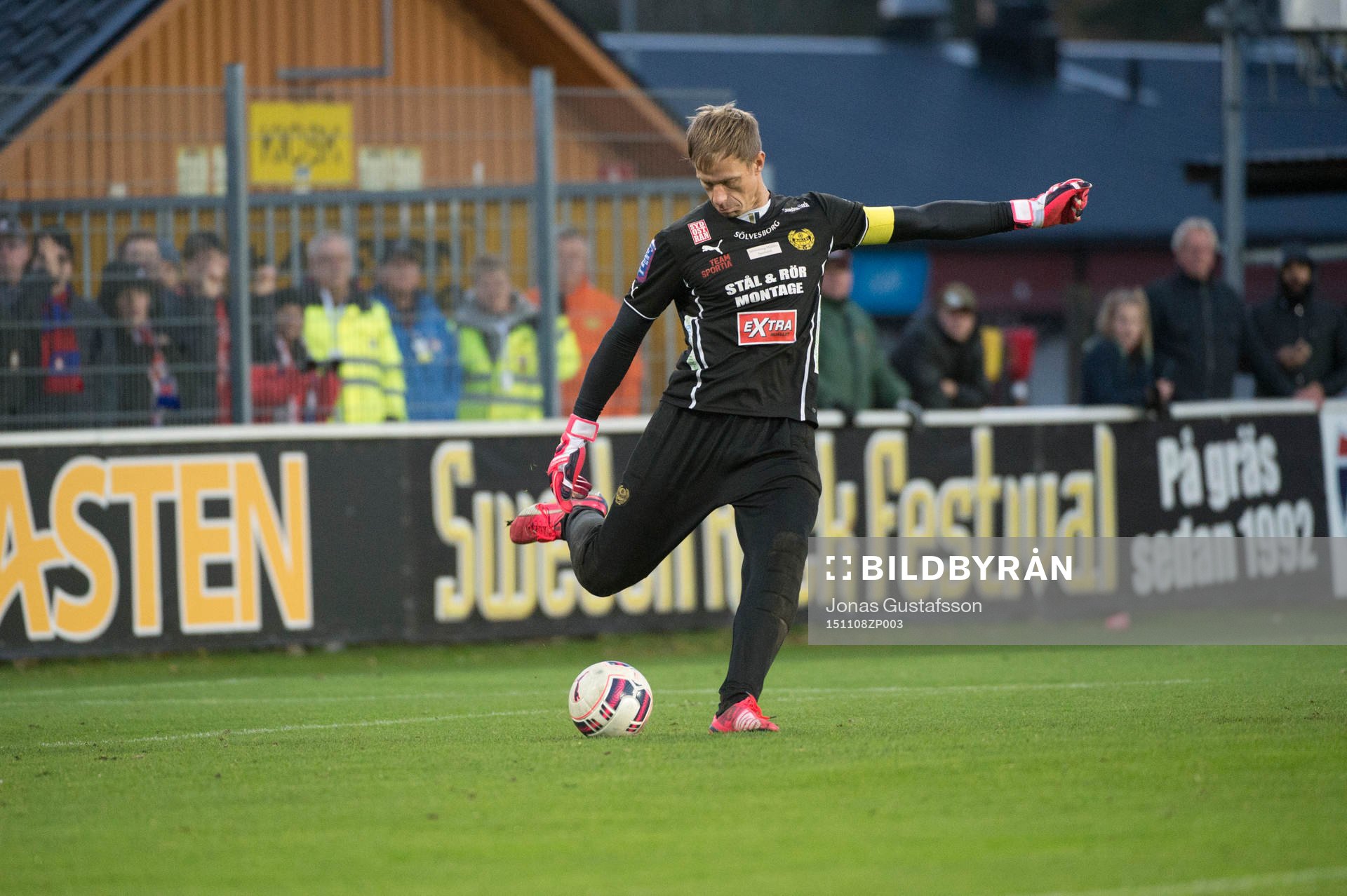 Mjällbys målvakt Mattias Asper