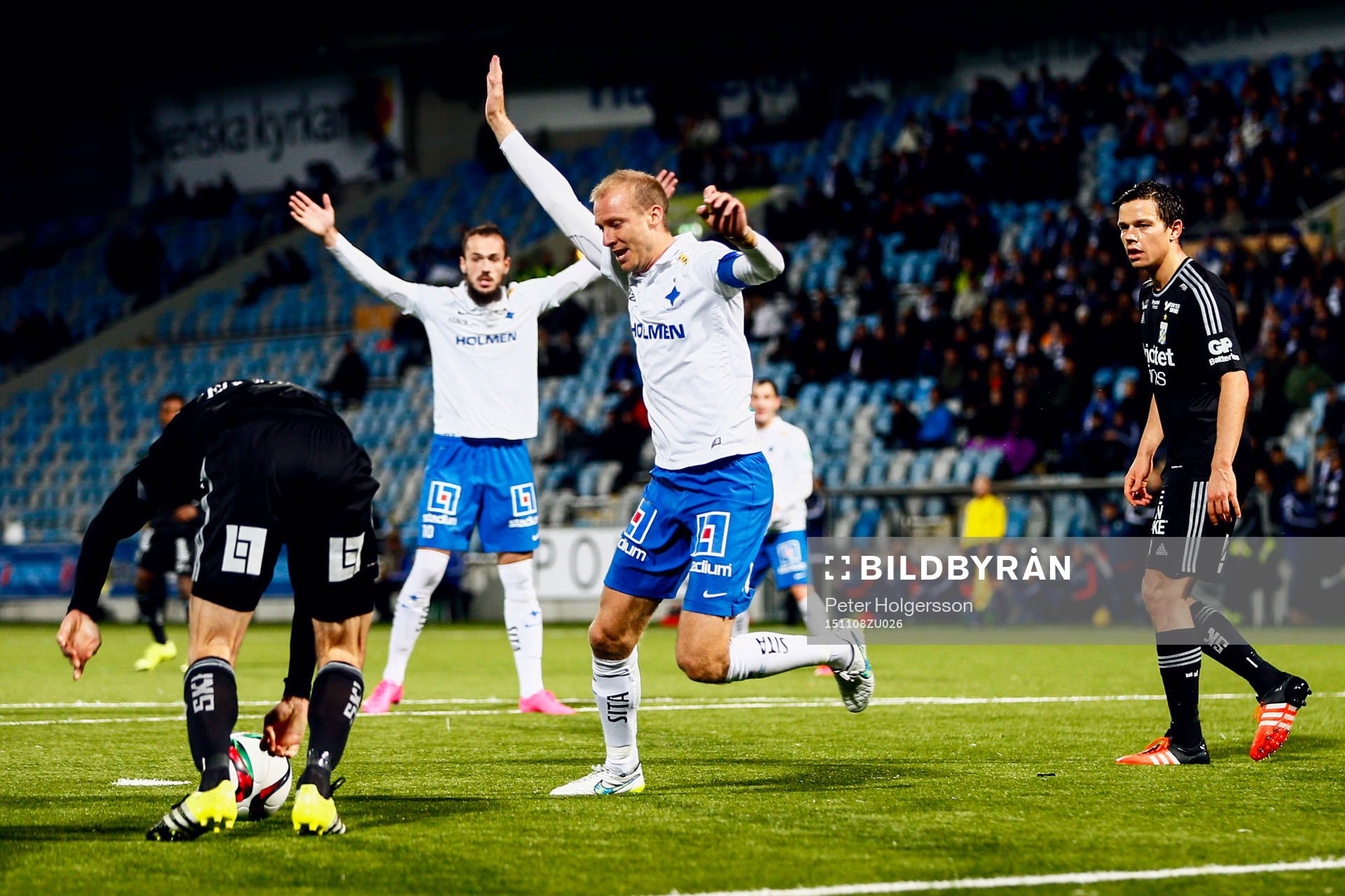Misstänkt hands i IFK Göteborgs straffområde på en