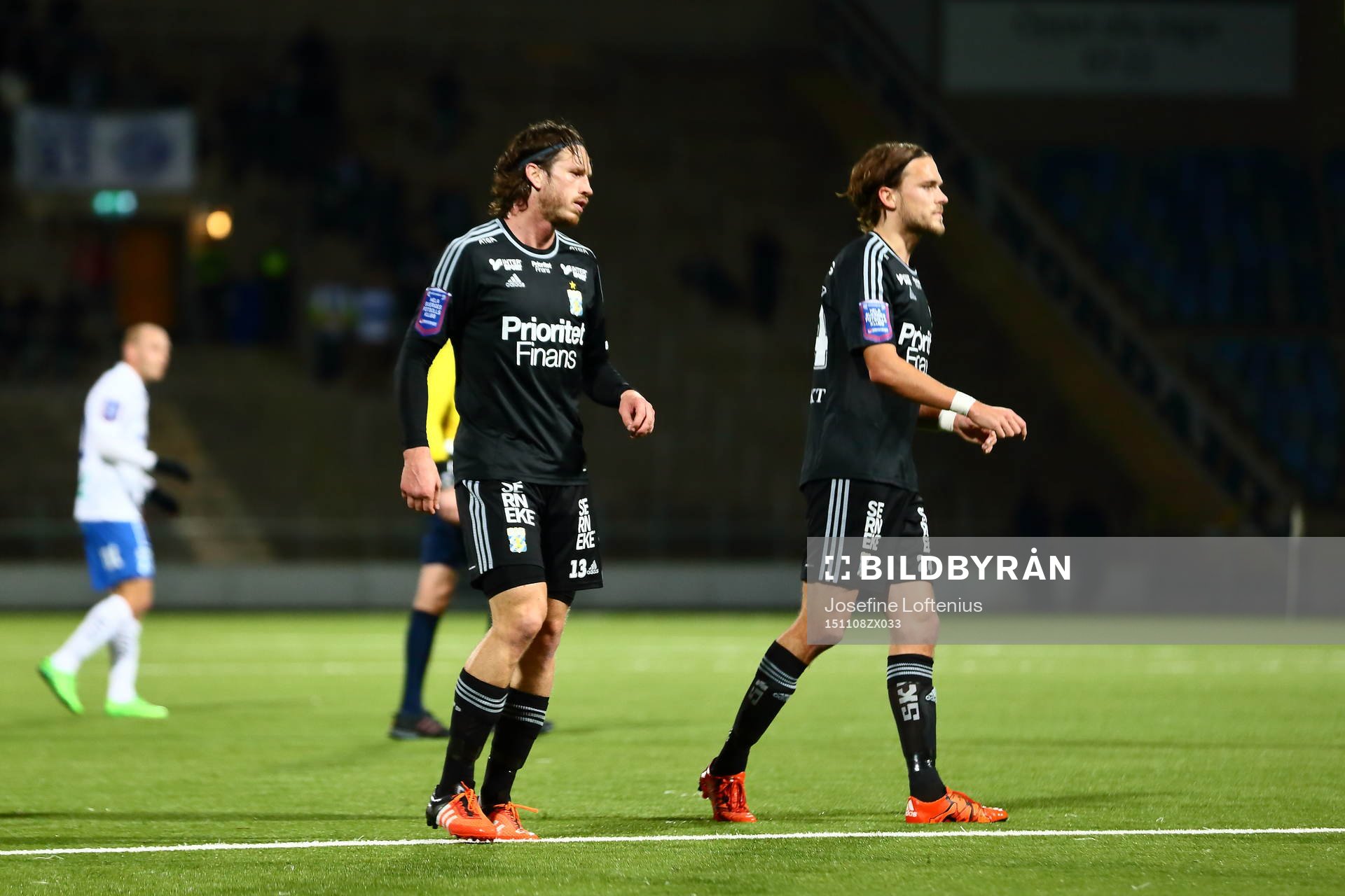 IFK Göteborgs Gustav Svensson och Tom Pettersson