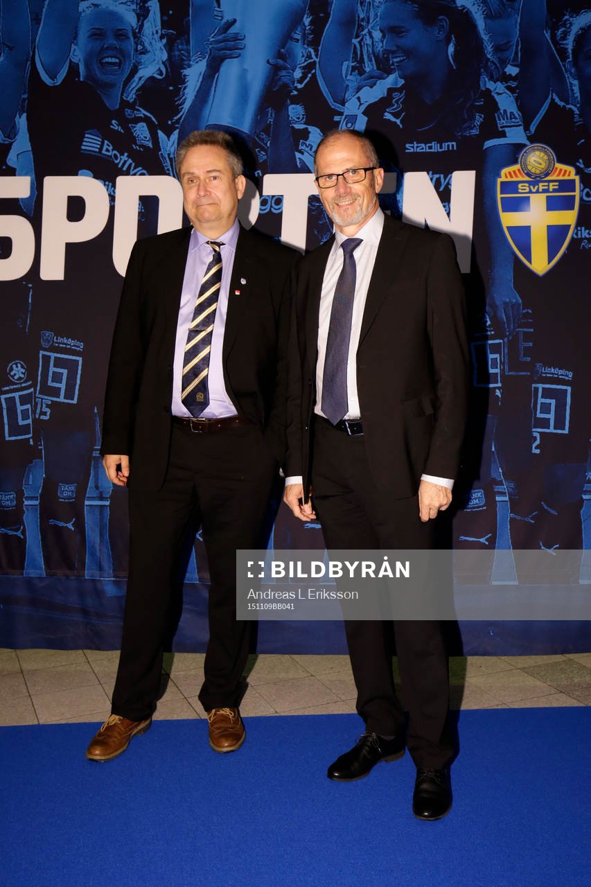 Svensk Elitfotbolls generalsekreterare Mats Engström och
