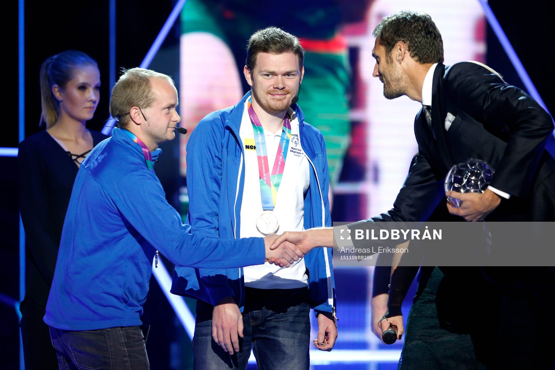 Andreas Isaksson tilldelas priset Årets målvakt
