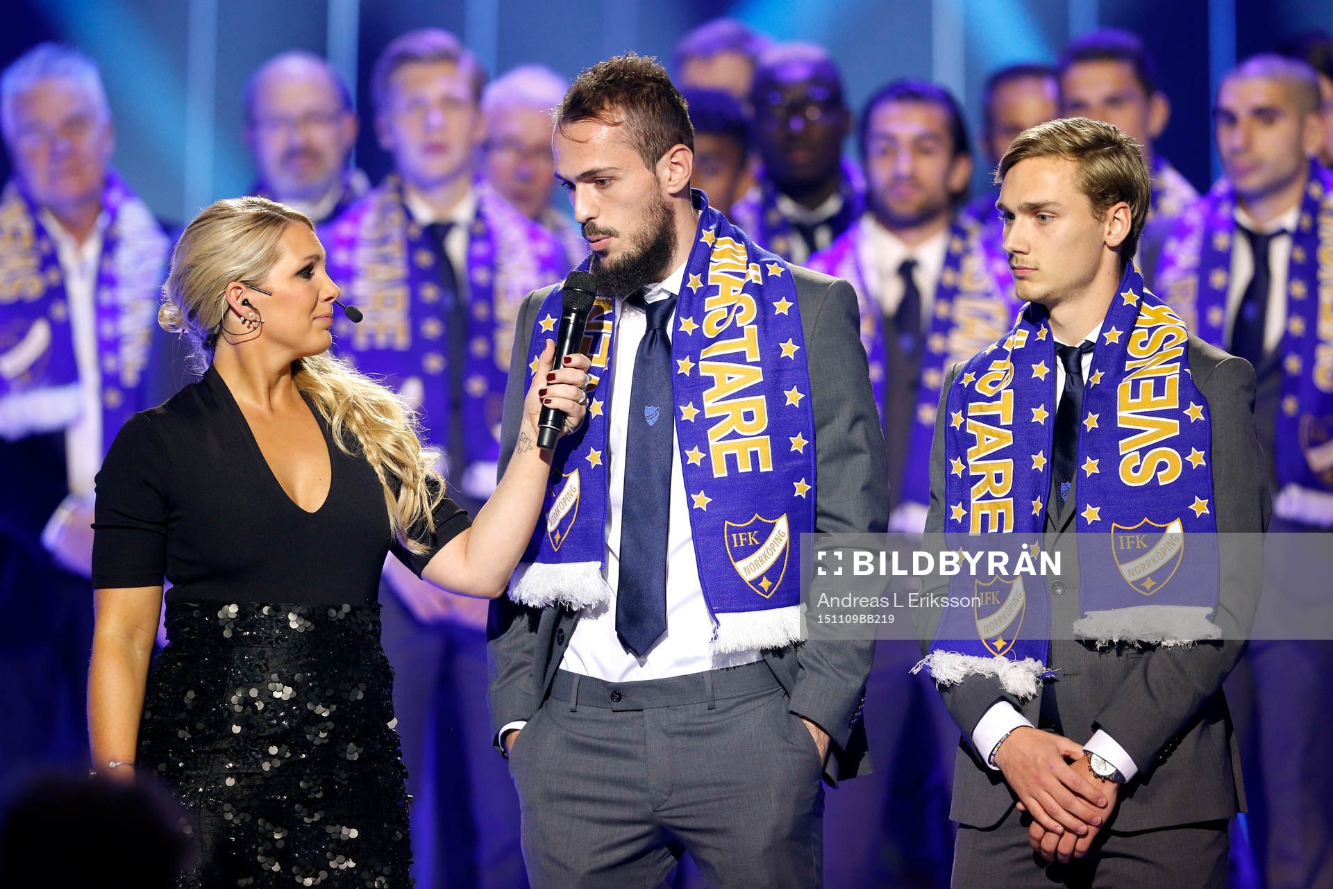IFK Norrköpings Emir Kujovic och Linus Wahlqvist