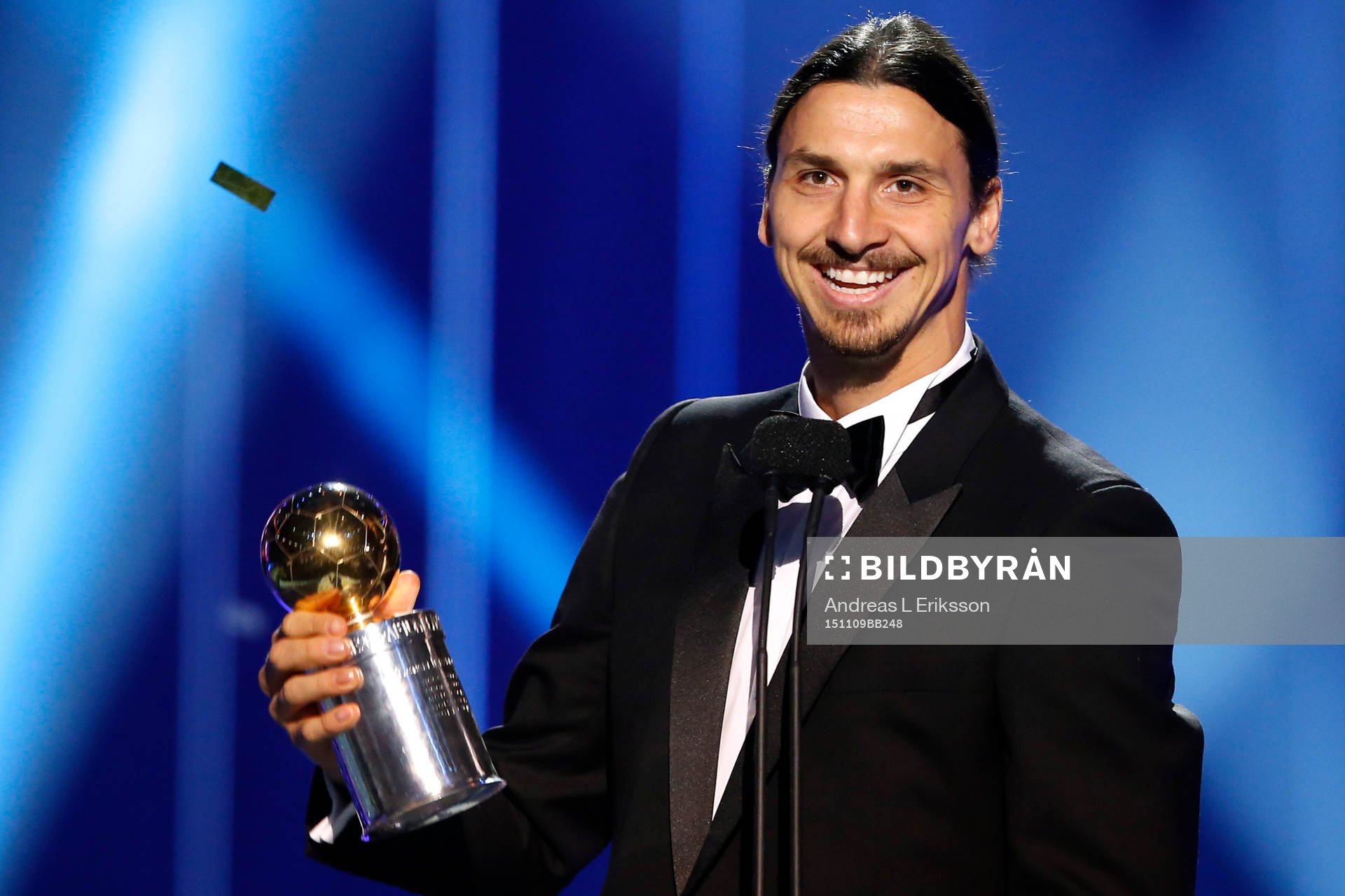 Zlatan Ibrahimovic tilldelas Guldbollen