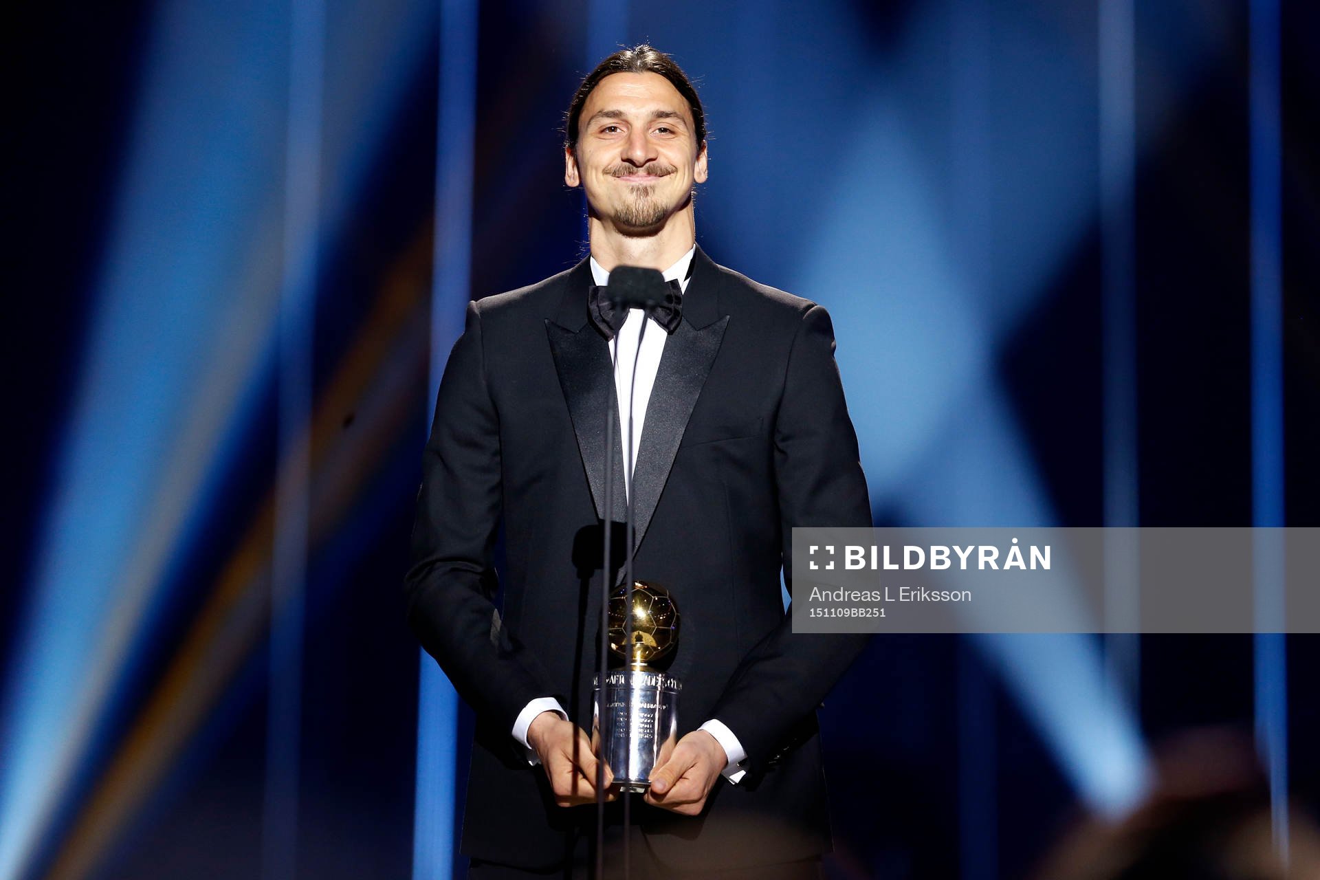 Zlatan Ibrahimovic tilldelas Guldbollen