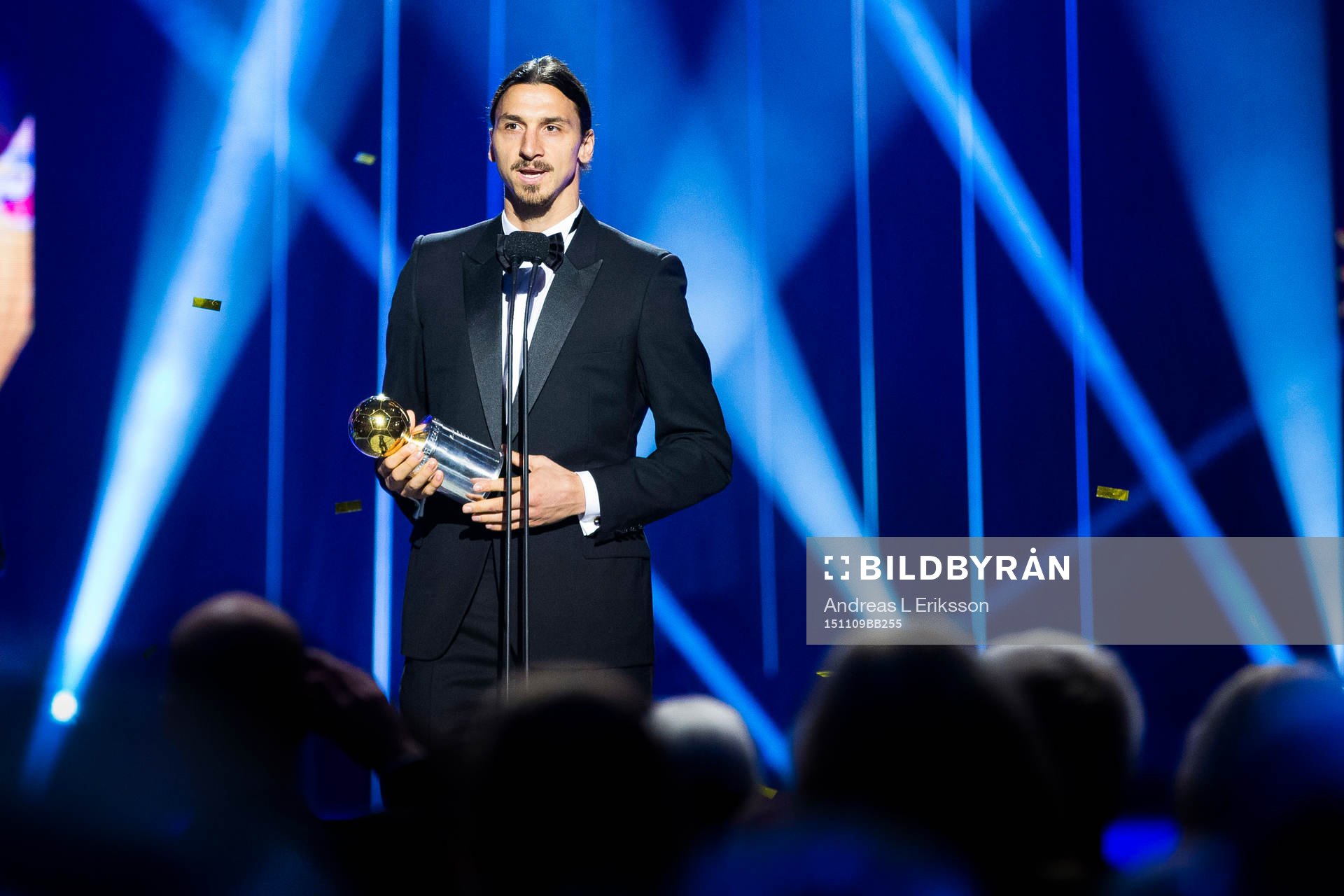 Zlatan Ibrahimovic tilldelas Guldbollen