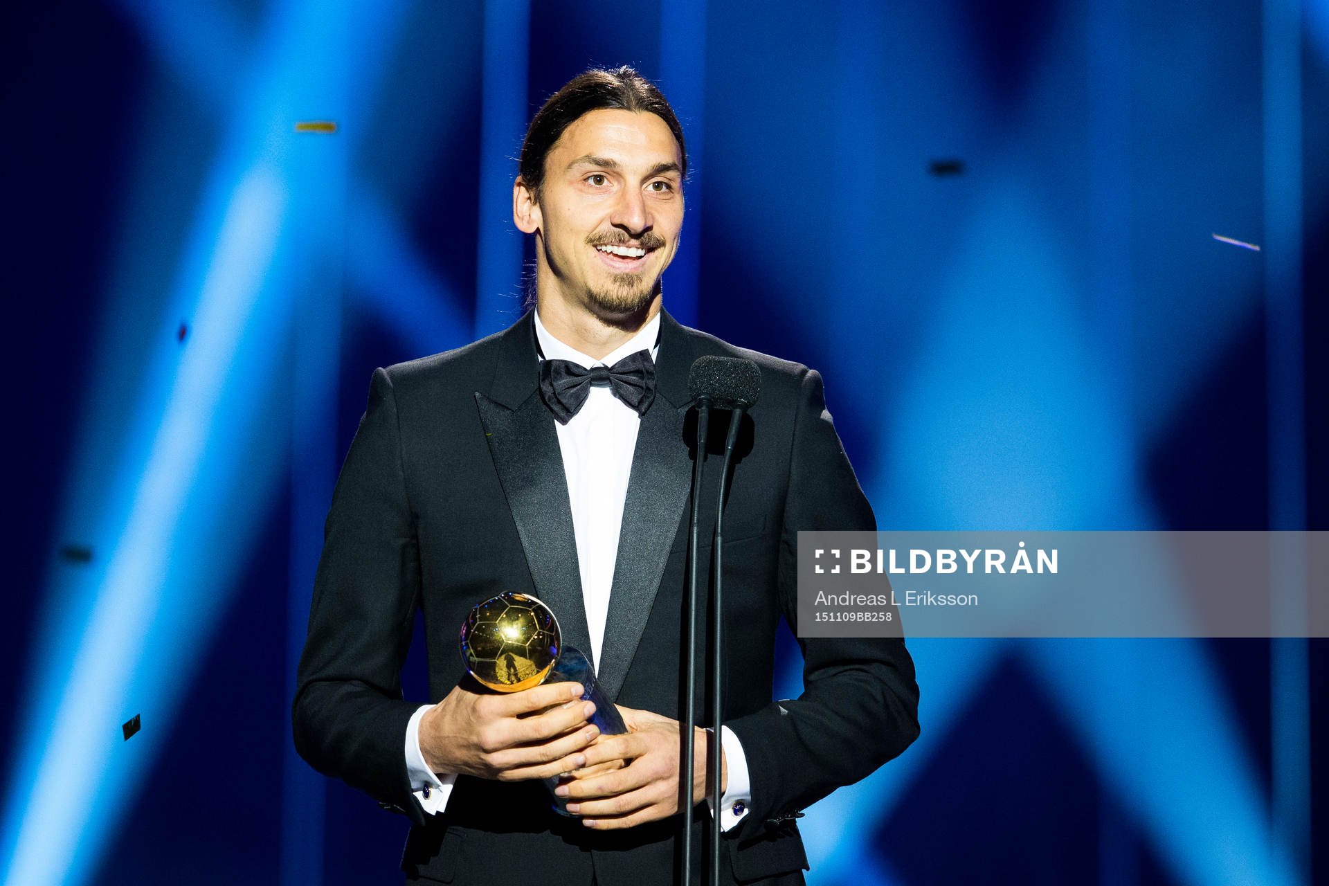 Zlatan Ibrahimovic tilldelas Guldbollen