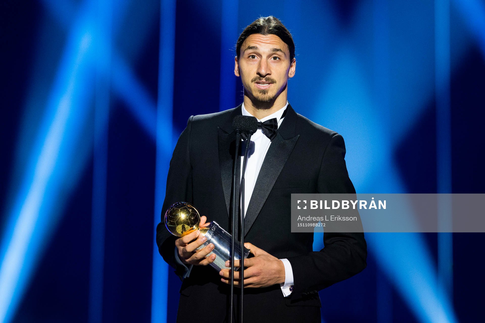 Zlatan Ibrahimovic tilldelas Guldbollen