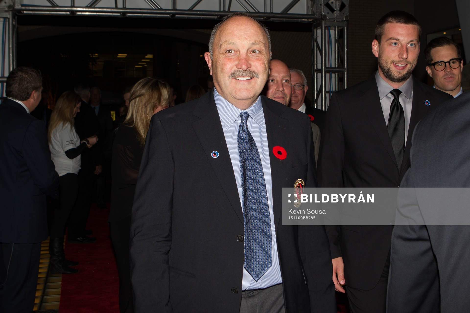 Bryan Trottier walks the red carpet