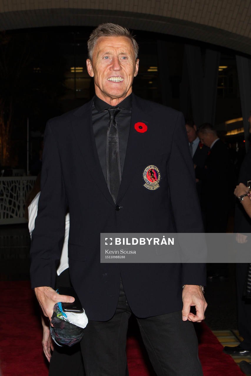 Borje Salming walks the red carpet