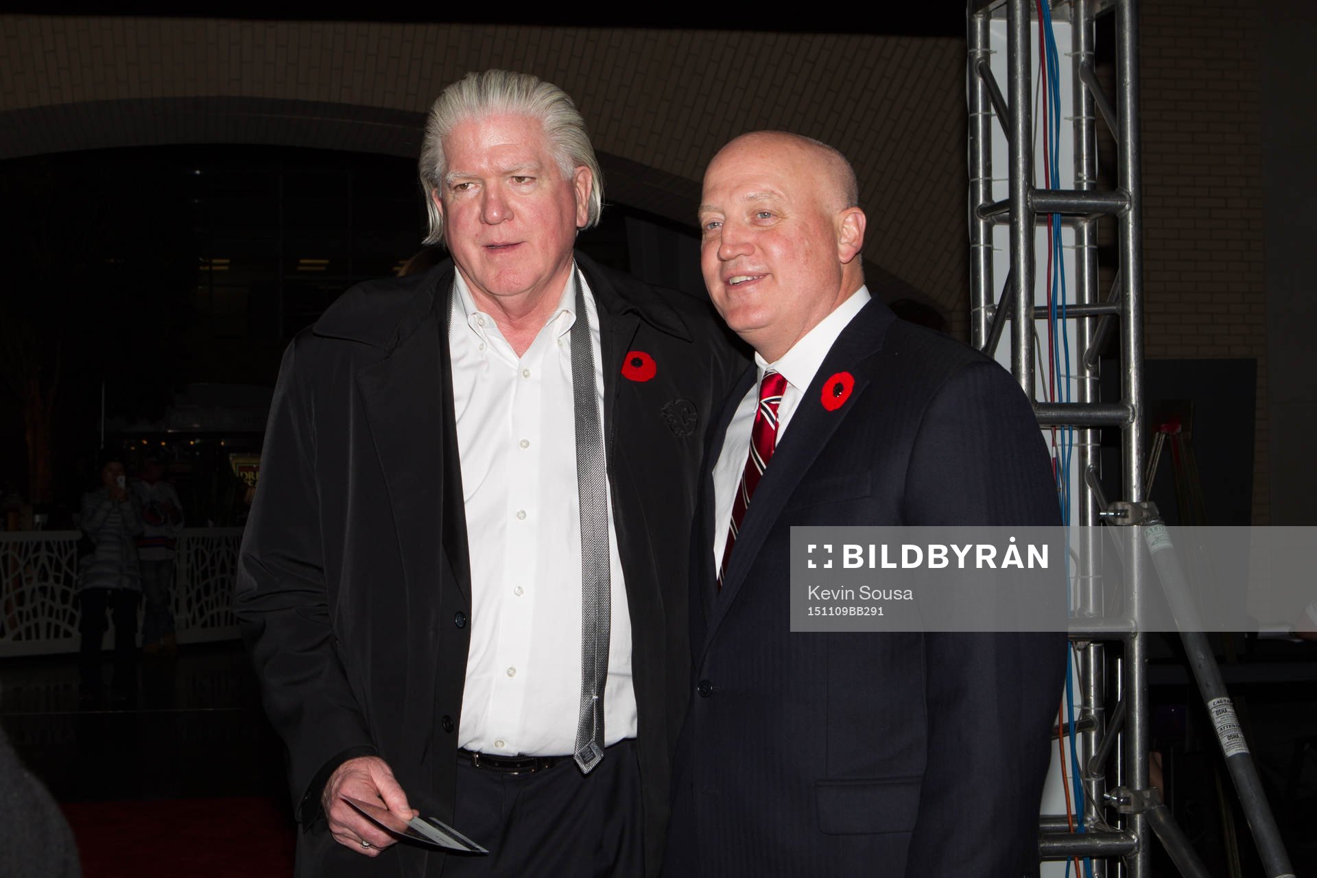 Brian Burke and Bill Daley pose for a photo