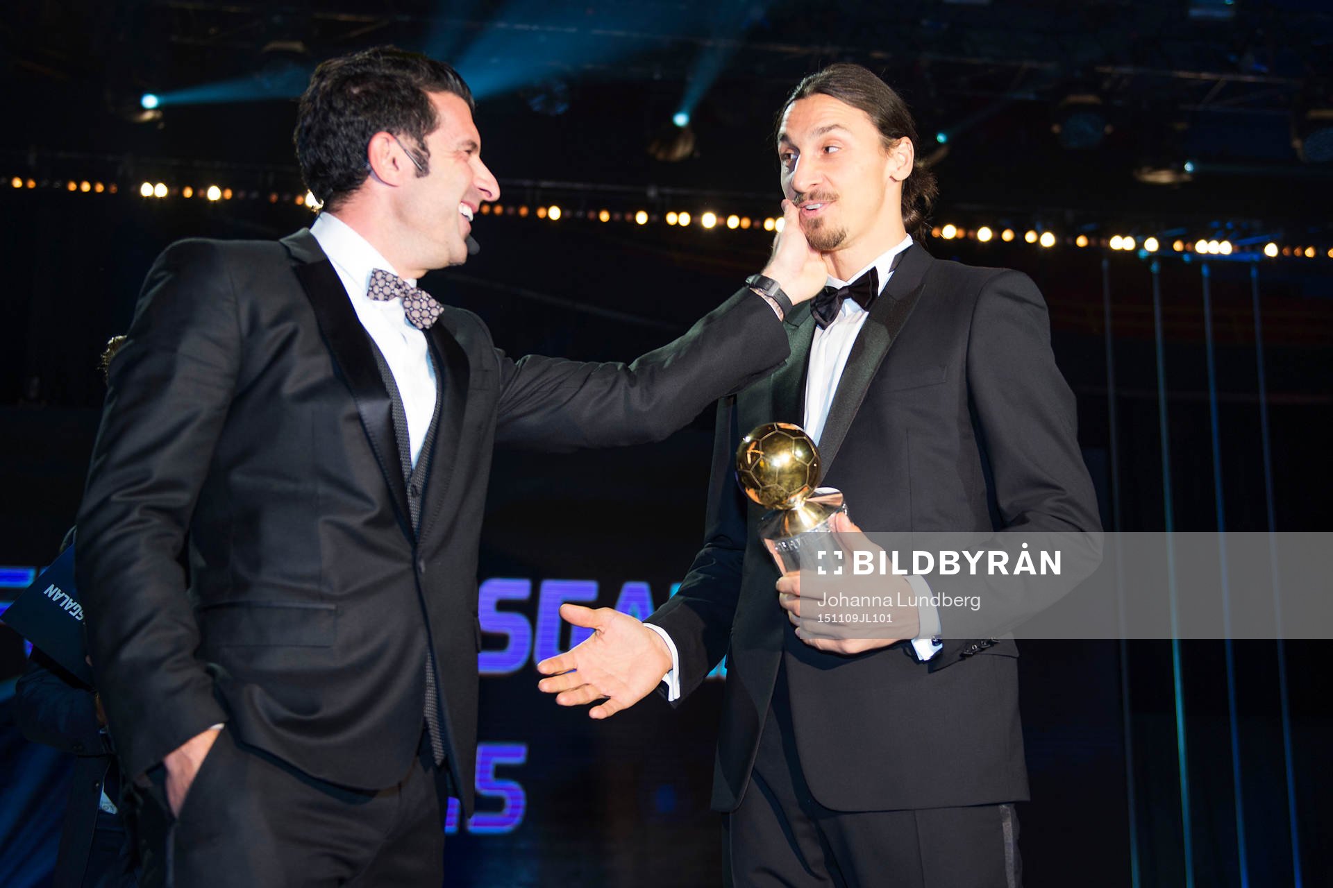 Luis Figo klappar om Zlatan Ibrahimovic