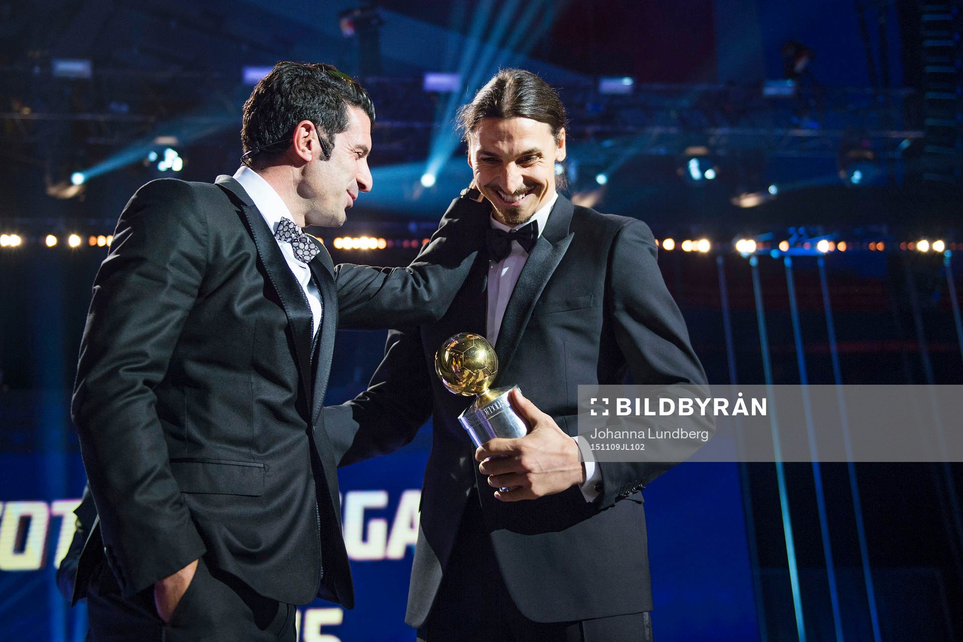 Luis Figo klappar om Zlatan Ibrahimovic