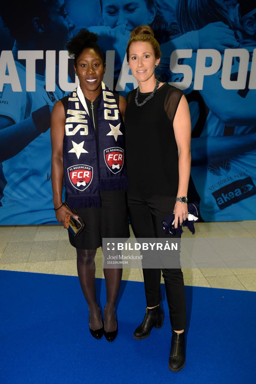 Rosengårds Anita Asante och Emma Berglund