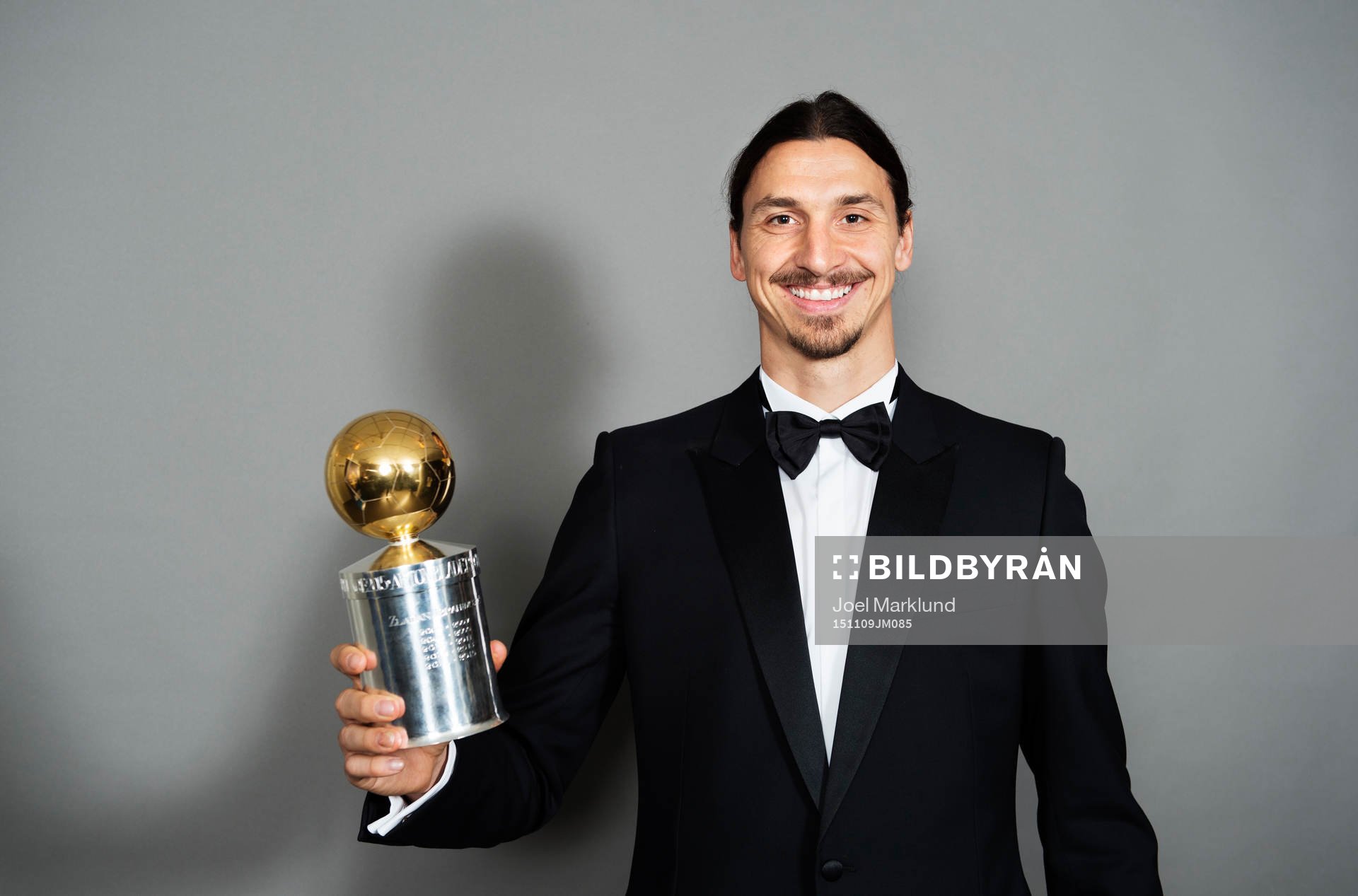 Zlatan Ibrahimovic, Paris Saint-Germain, poserar med