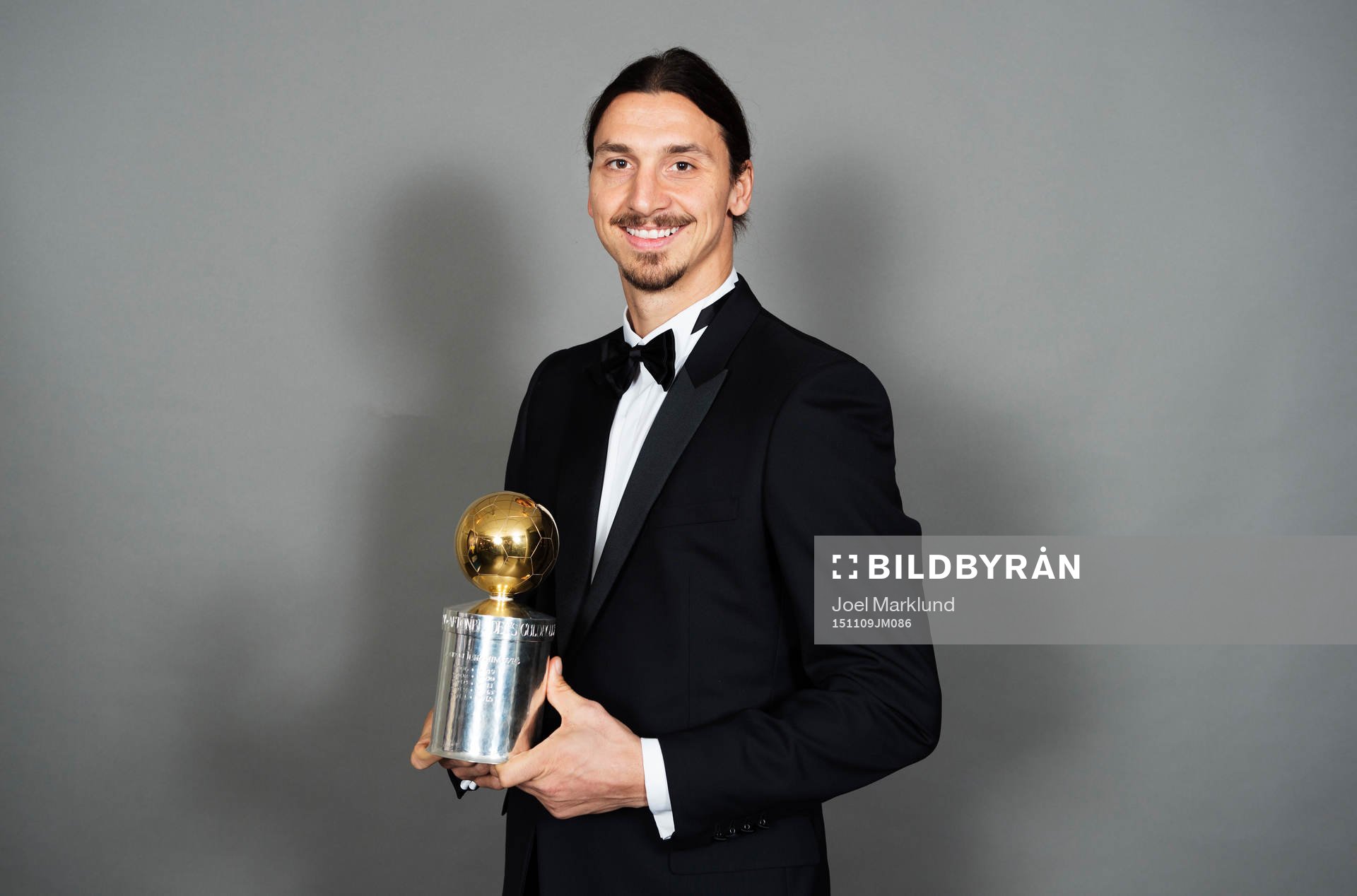 Zlatan Ibrahimovic, Paris Saint-Germain, poserar med