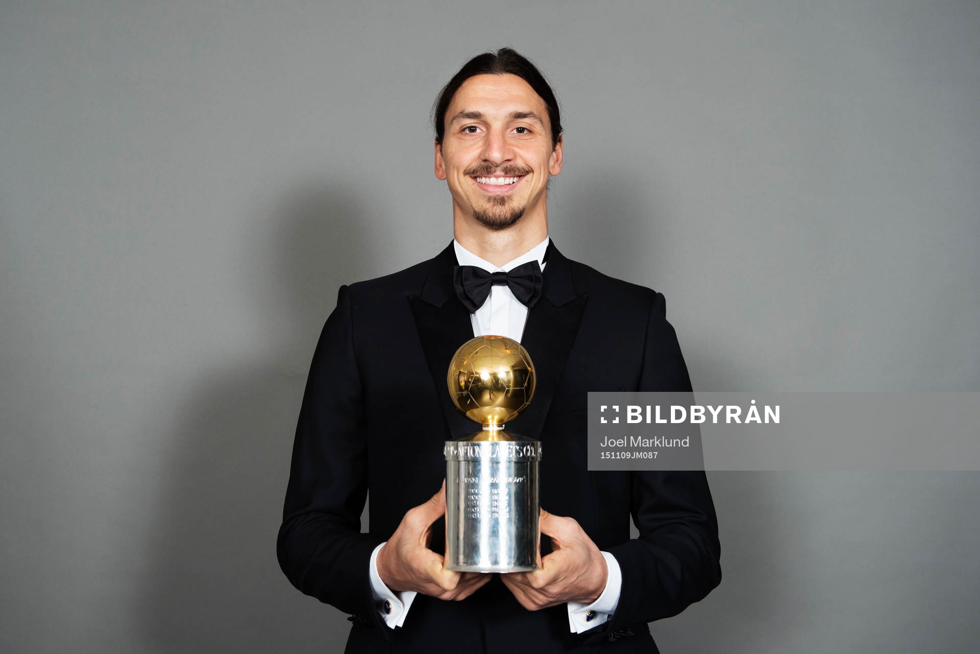 Zlatan Ibrahimovic, Paris Saint-Germain, poserar med