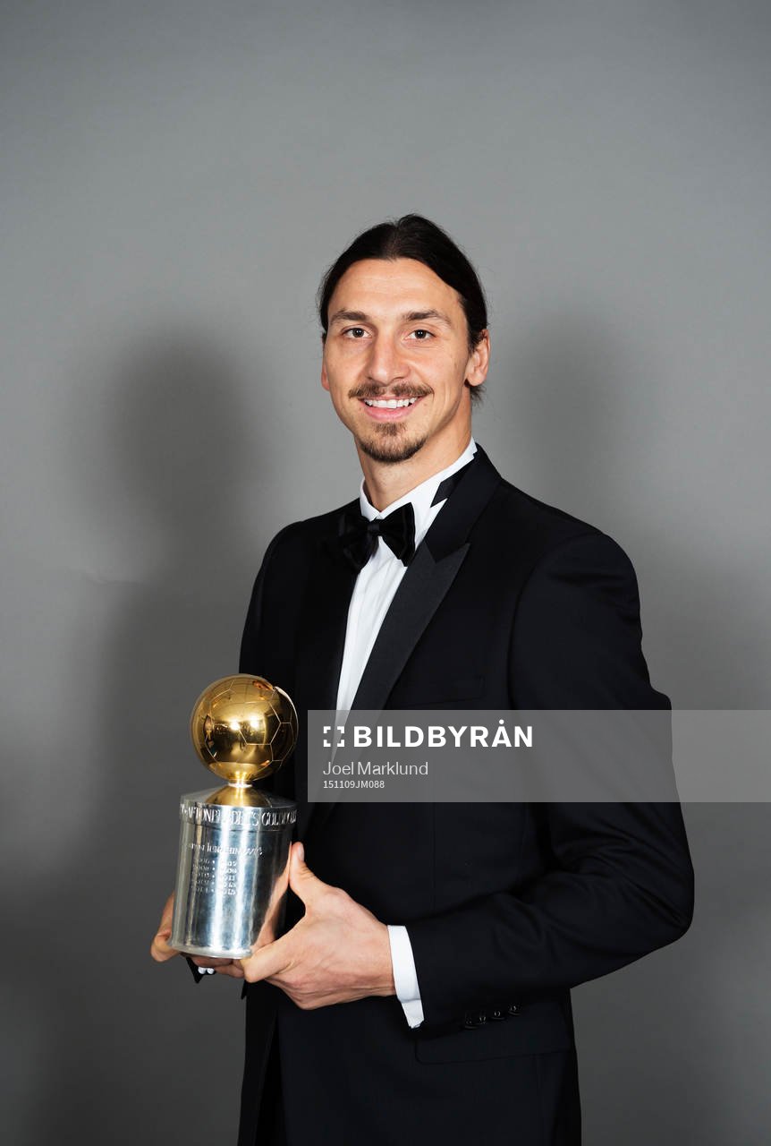 Zlatan Ibrahimovic, Paris Saint-Germain, poserar med