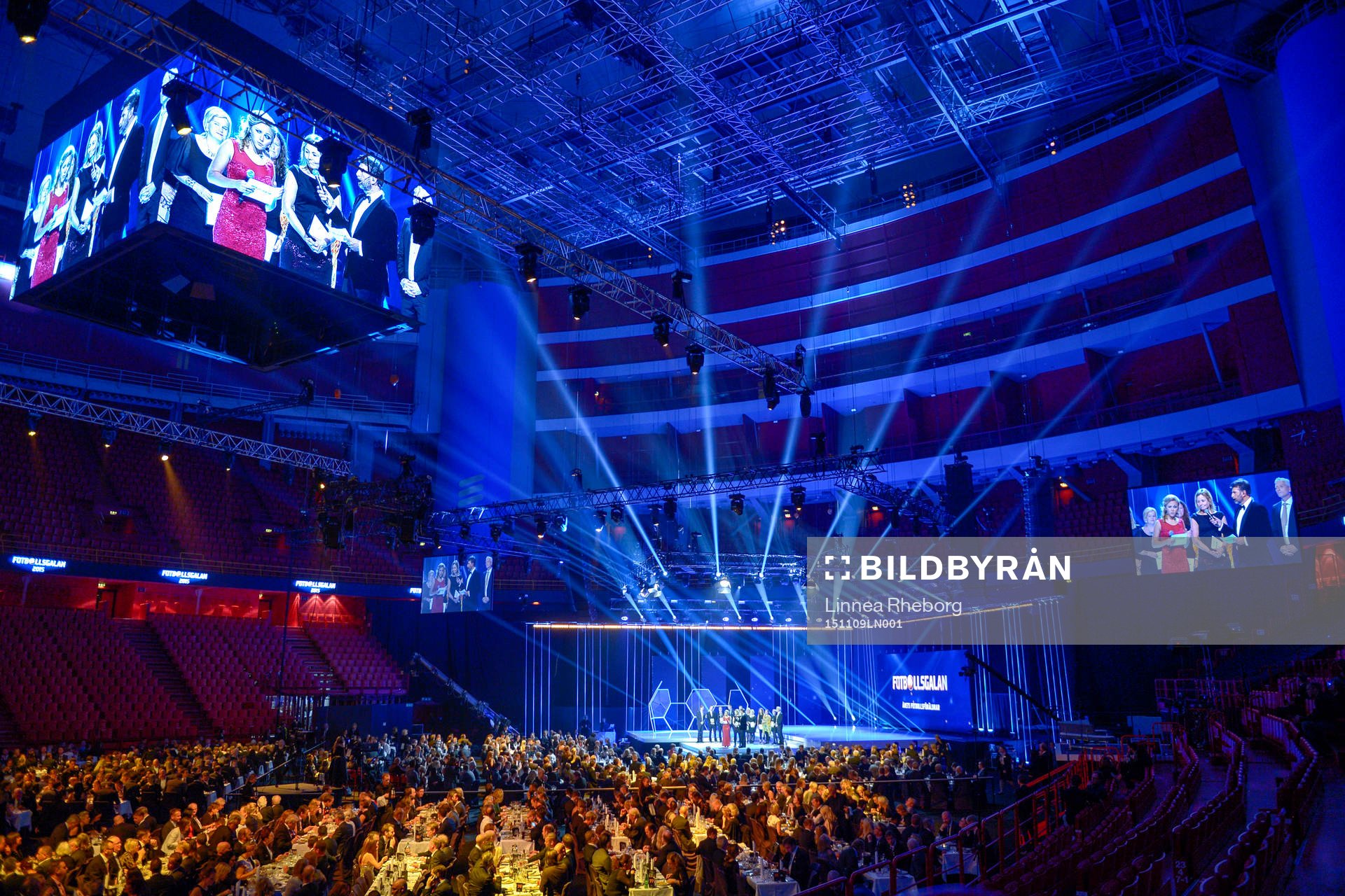 Vy över Globen